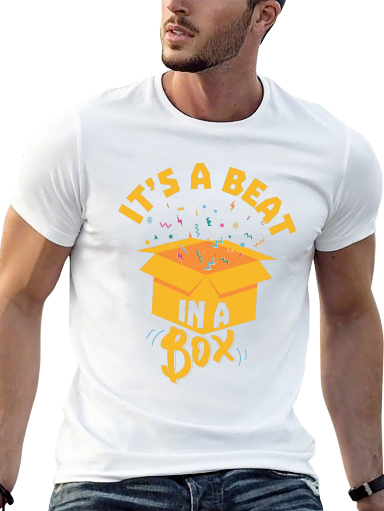 Its A Beat In A Box Mens Graphic Tee