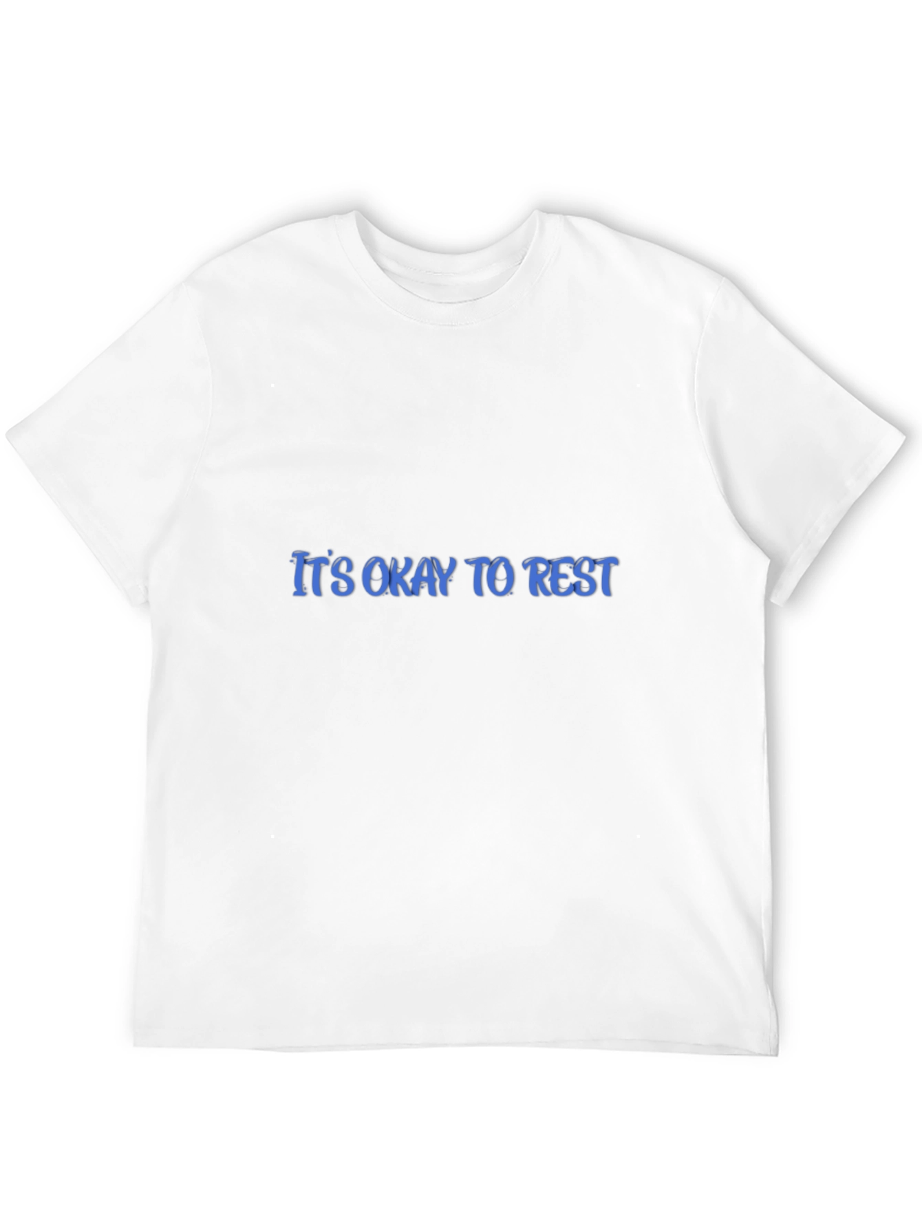 Its Okay to Rest Black Graphic Tee