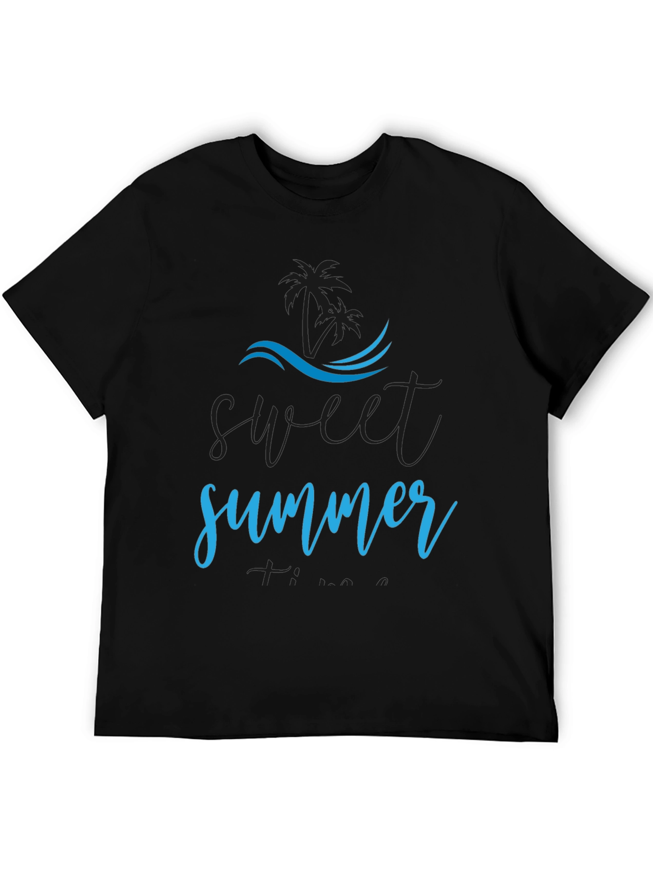 Sweet Summer Black T-Shirt