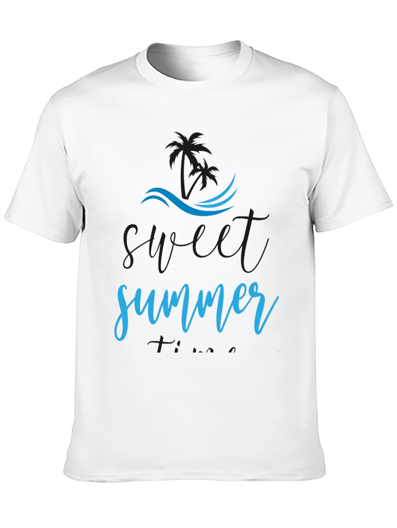 Sweet Summer Black T-Shirt