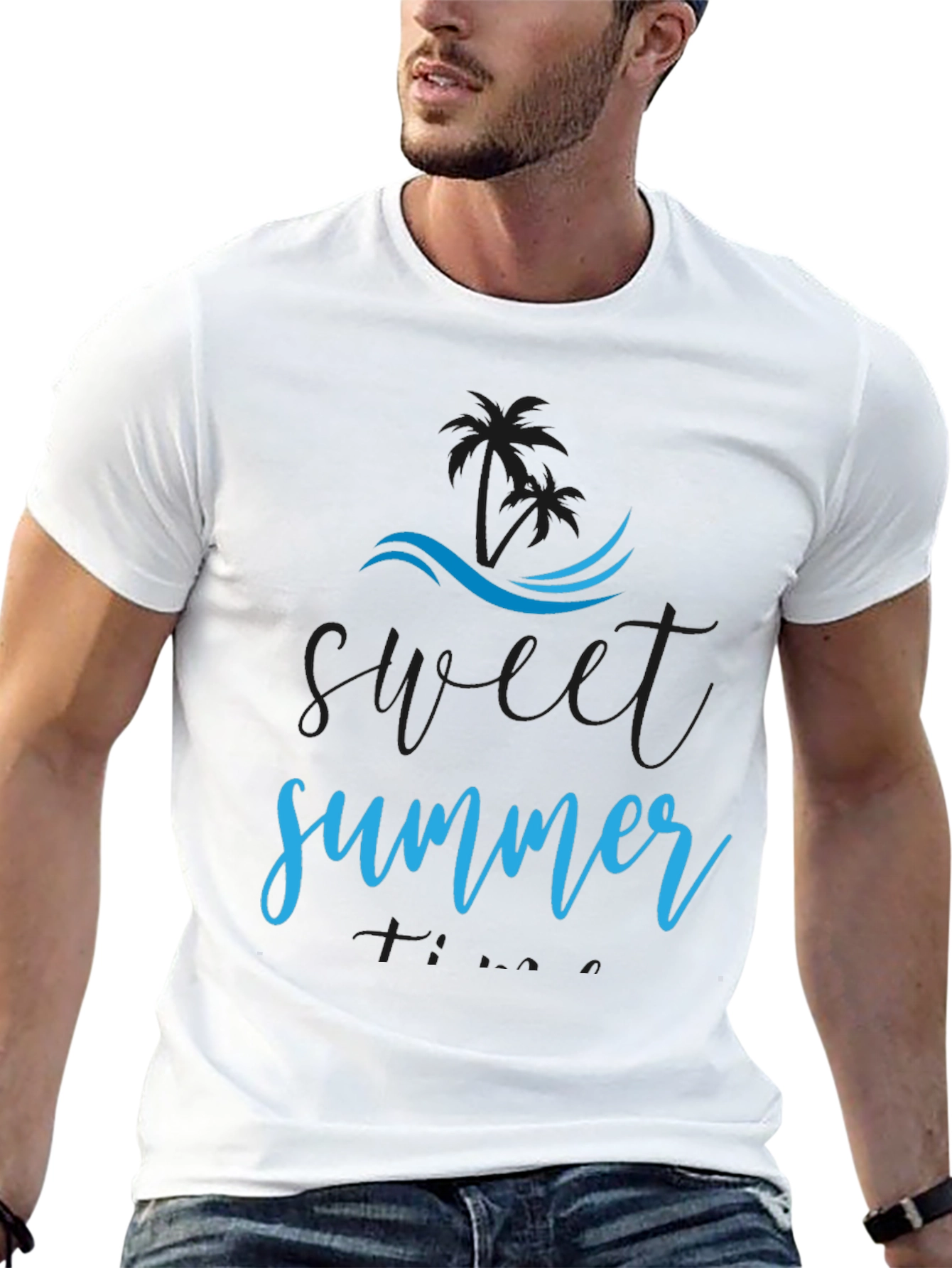 Sweet Summer Black T-Shirt