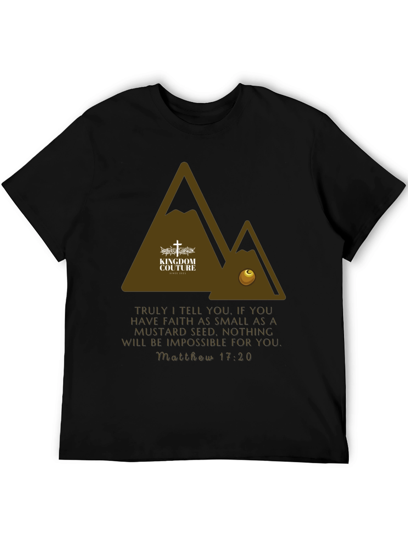 Kingdom Couture Mustard Seed Faith T-Shirt