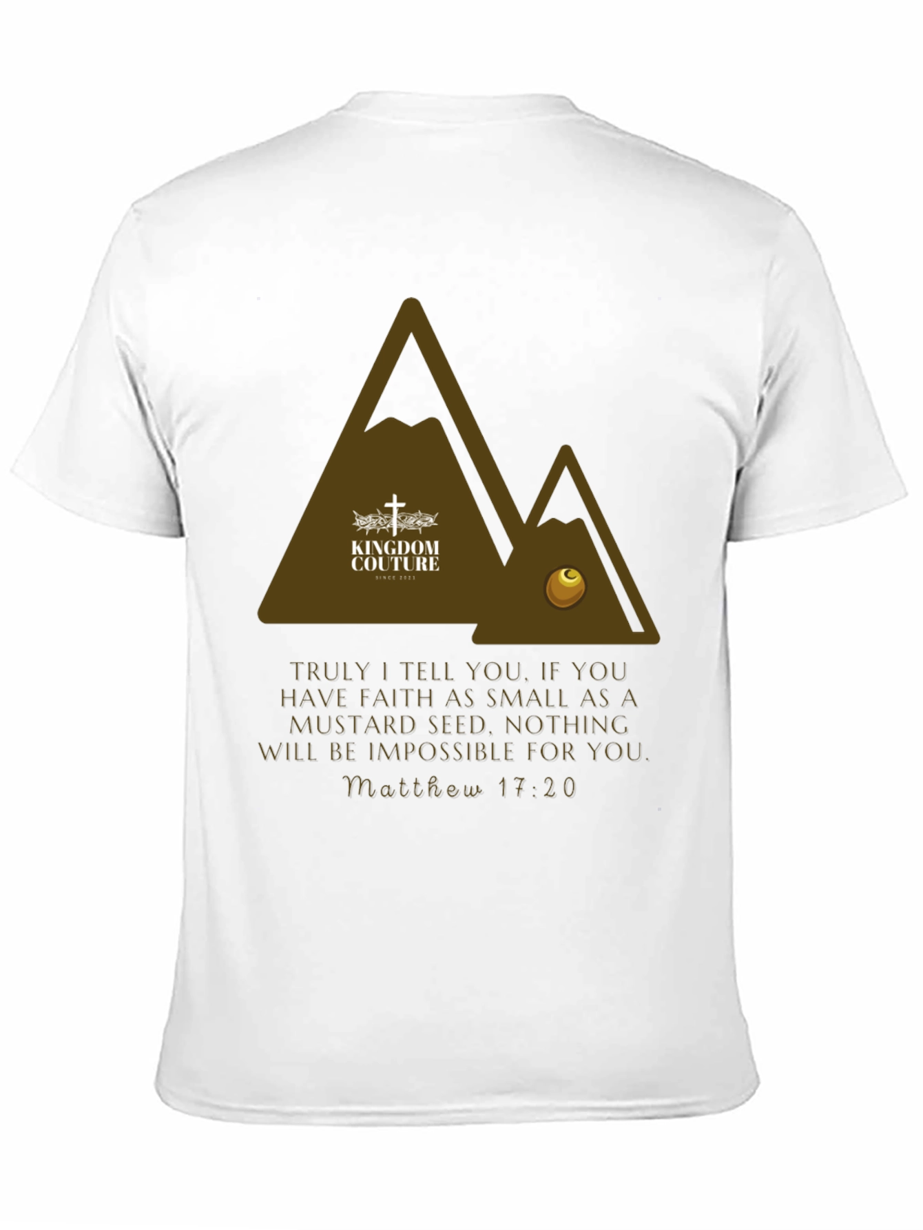 Kingdom Couture Mustard Seed Faith T-Shirt