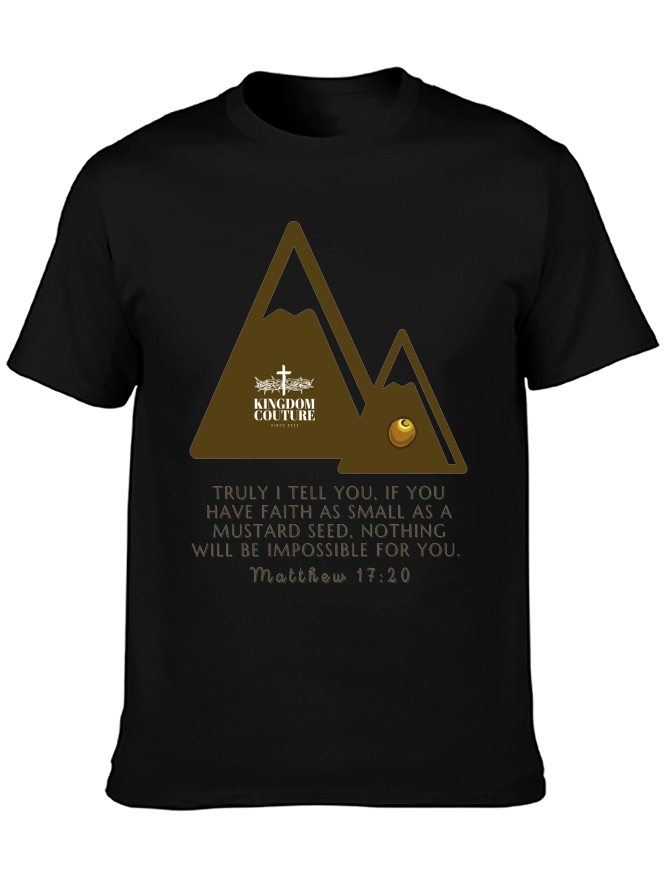 Kingdom Couture Mustard Seed Faith T-Shirt