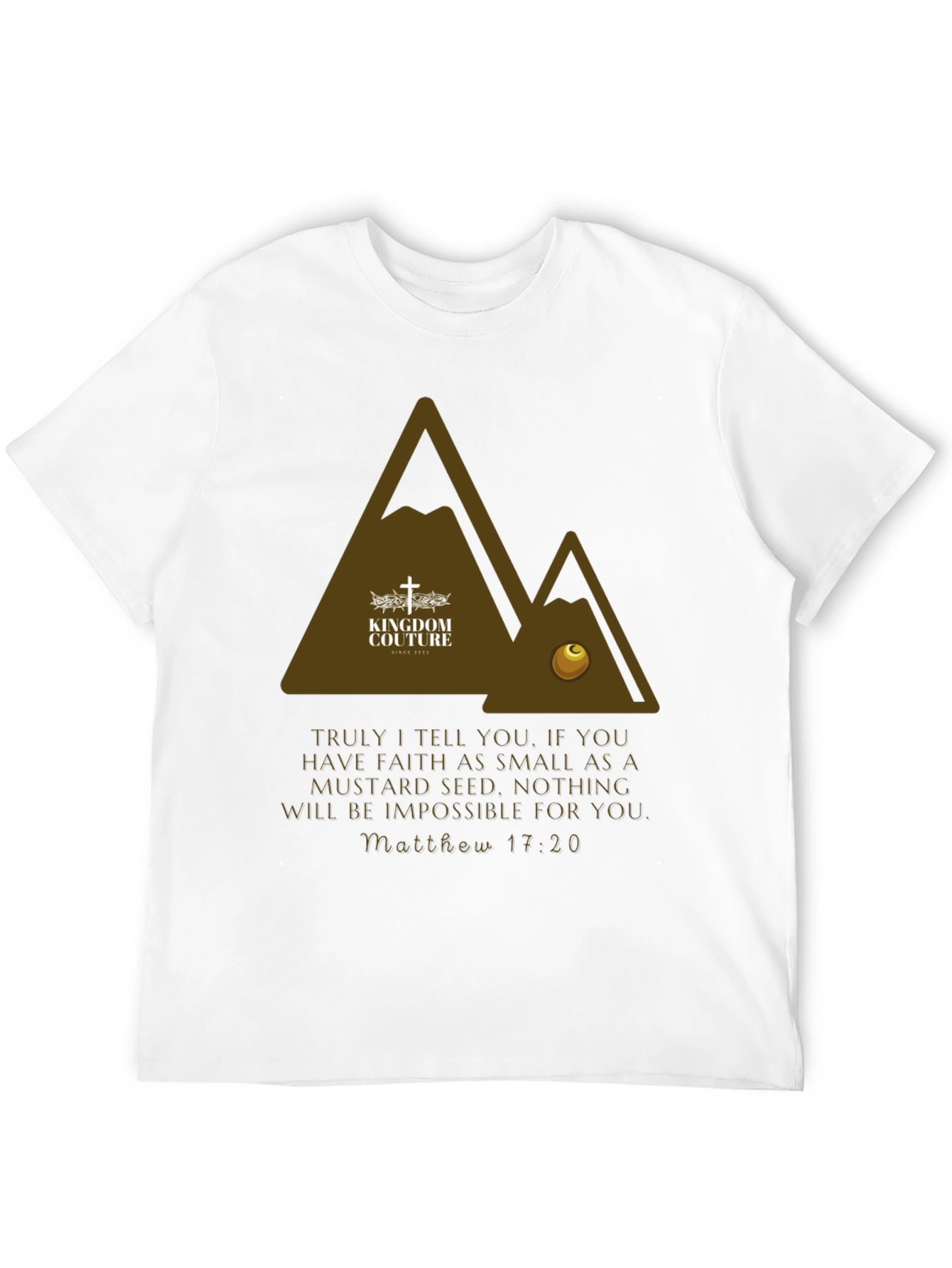 Kingdom Couture Mustard Seed Faith T-Shirt