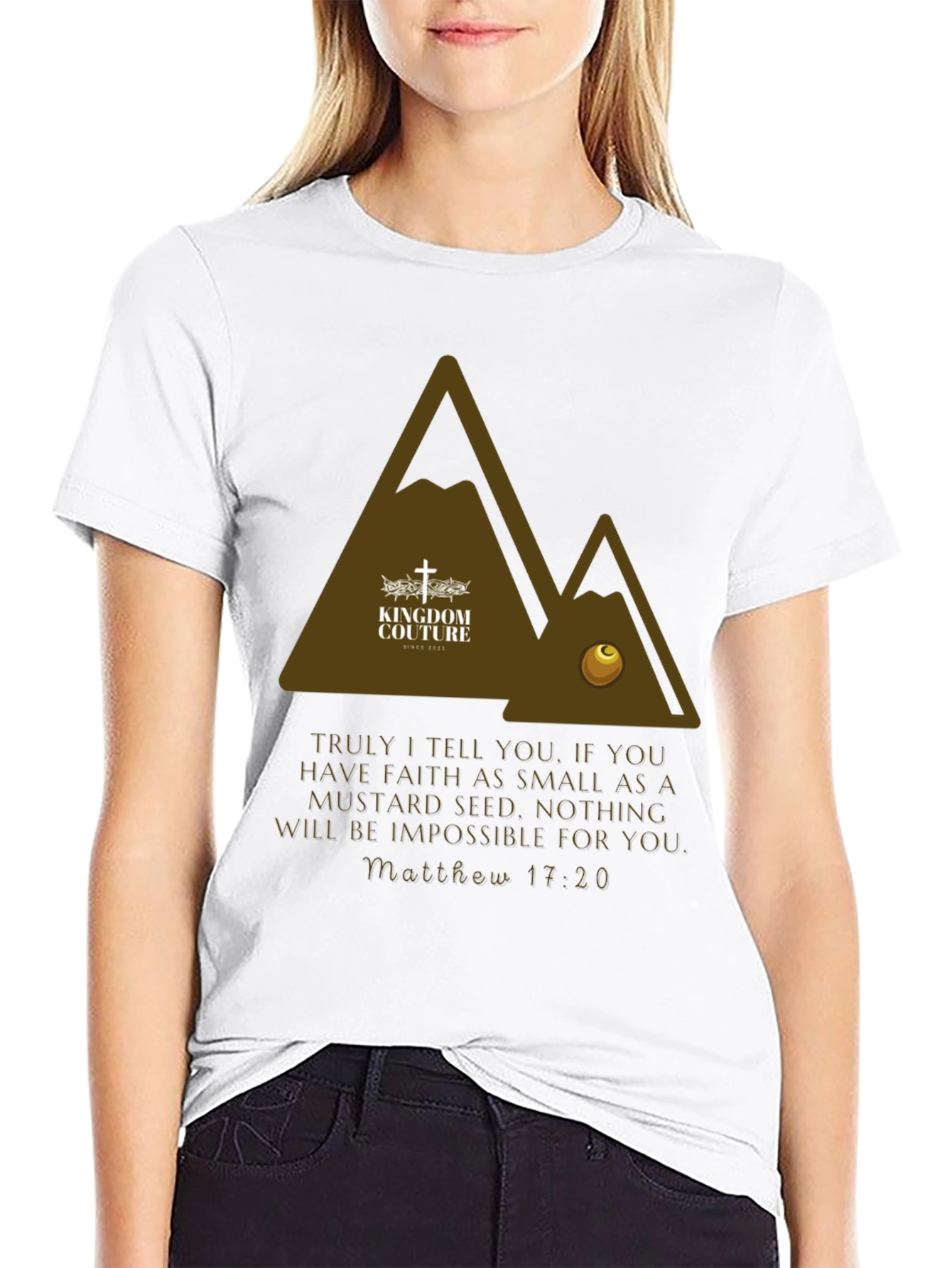 Kingdom Couture Mustard Seed Faith T-Shirt