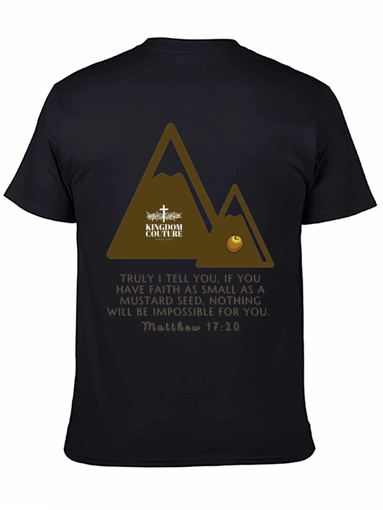 Kingdom Couture Mustard Seed Faith T-Shirt