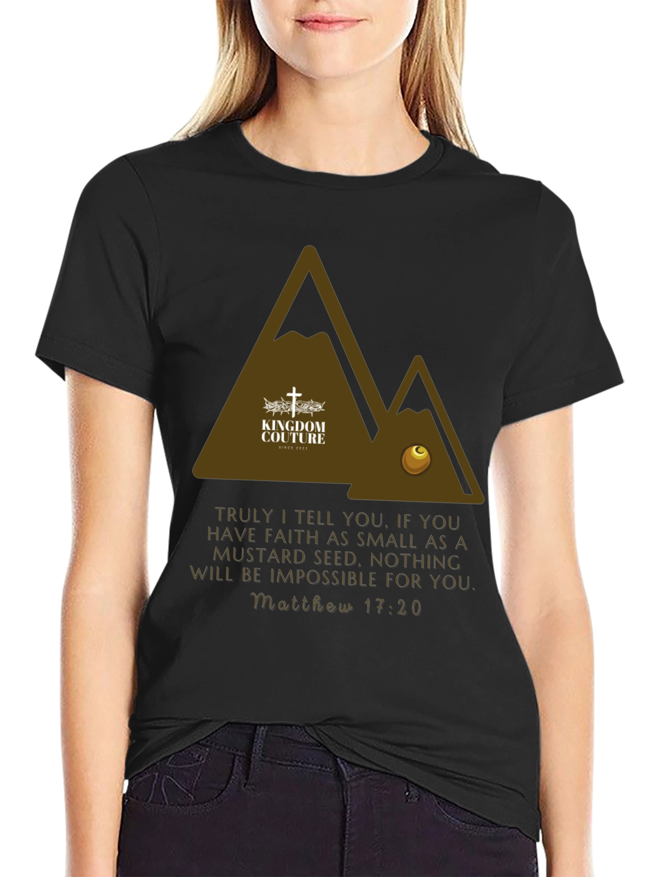 Kingdom Couture Mustard Seed Faith T-Shirt