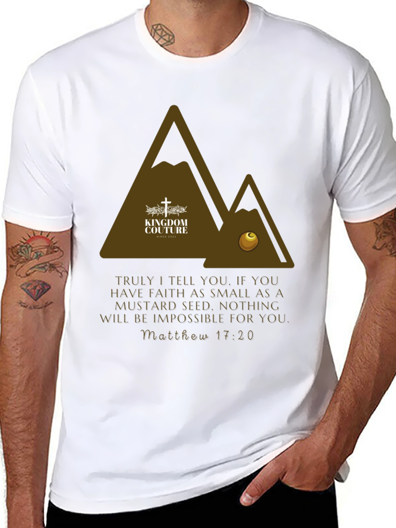 Kingdom Couture Mustard Seed Faith T-Shirt