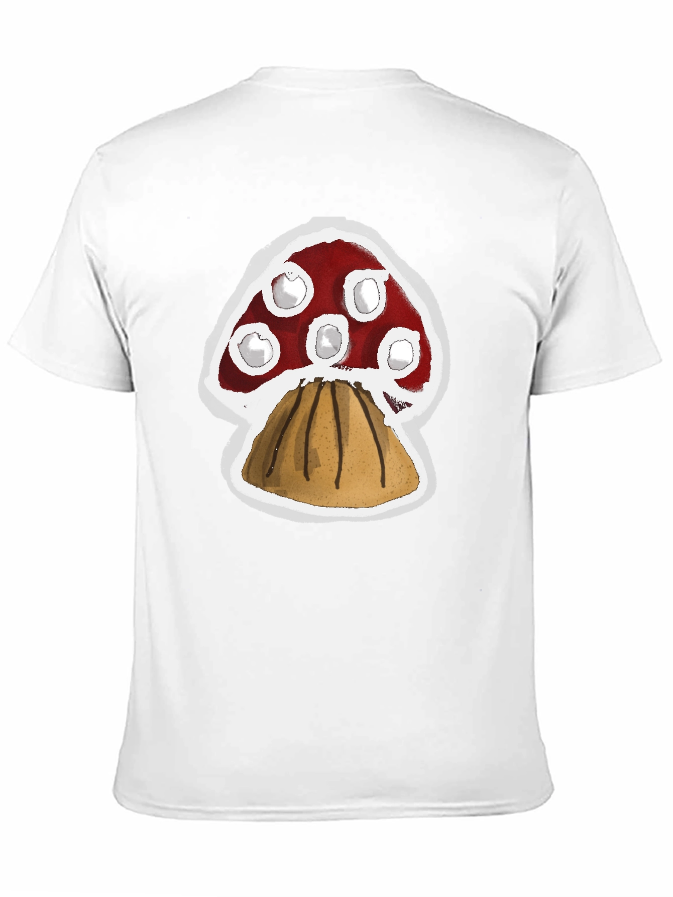 Mushroom Graphic Tee - Funky Style