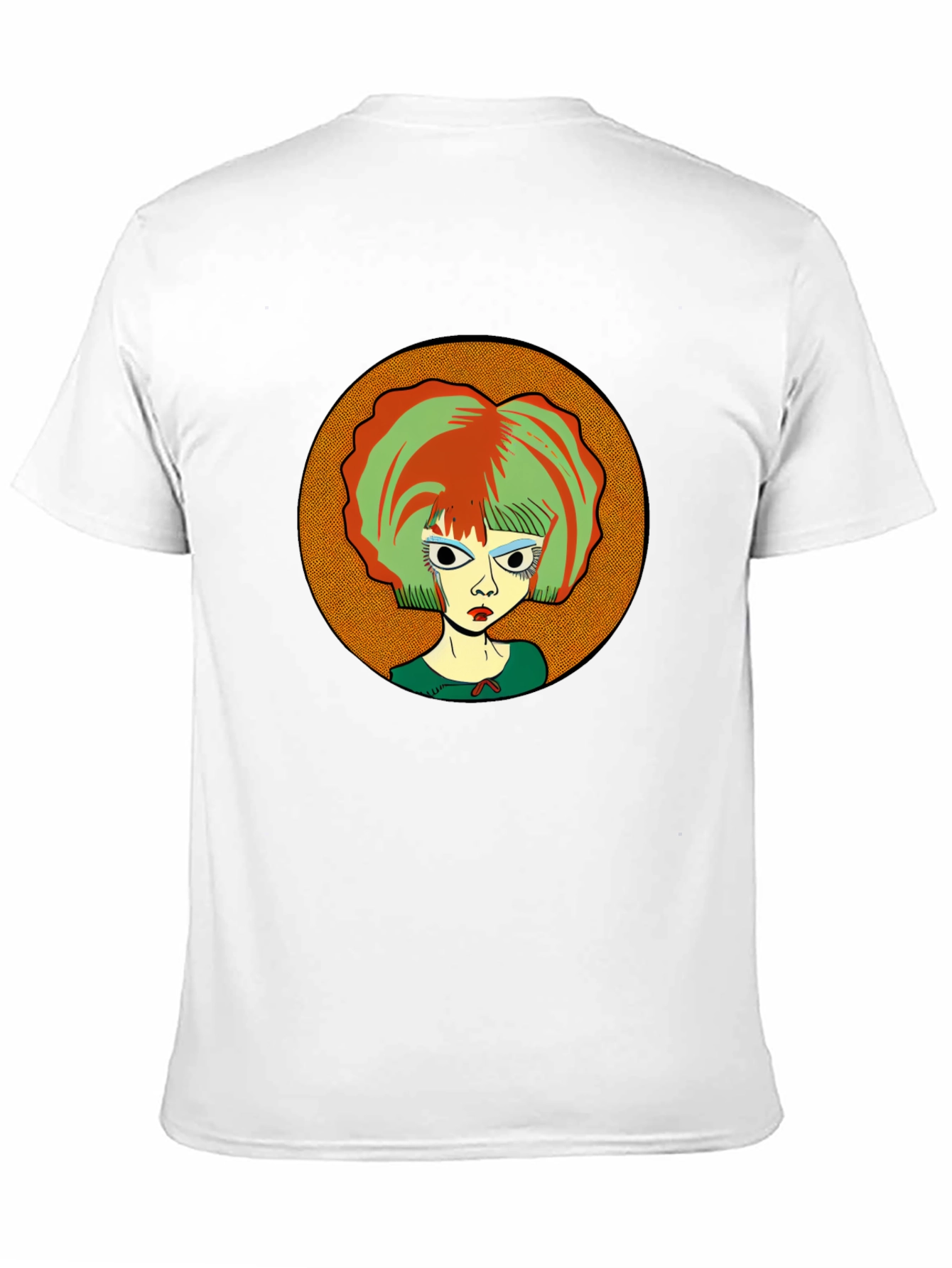 Unique Graphic Print T-Shirt - Edgy Style