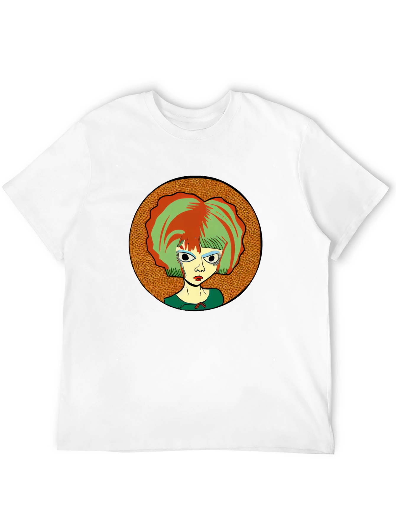 Unique Graphic Print T-Shirt - Edgy Style