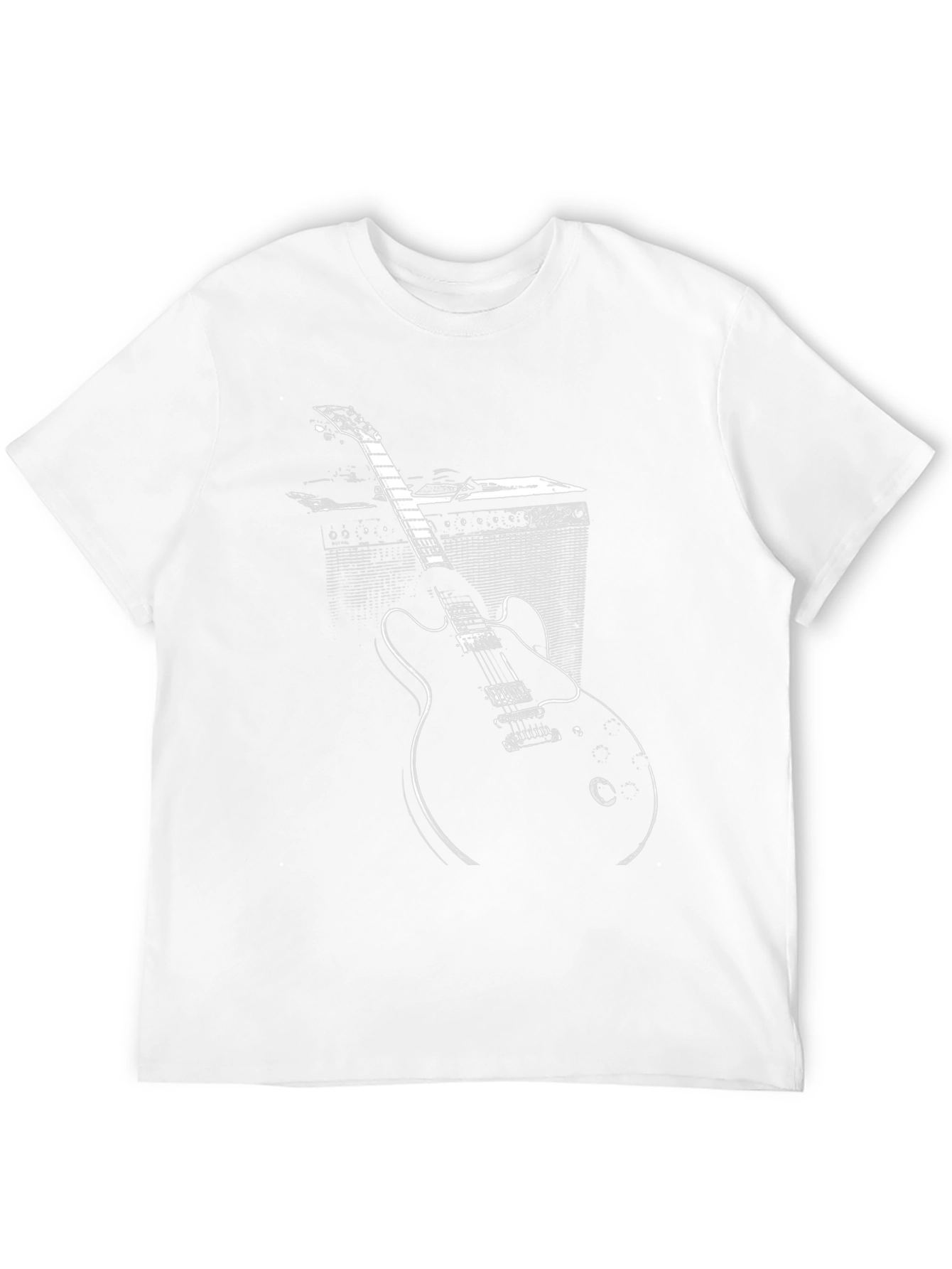 Guitar T-Shirt: Rock Band Graphic Tee