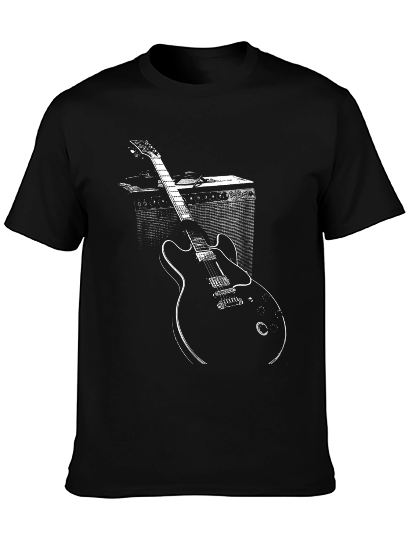 Guitar T-Shirt: Rock Band Graphic Tee