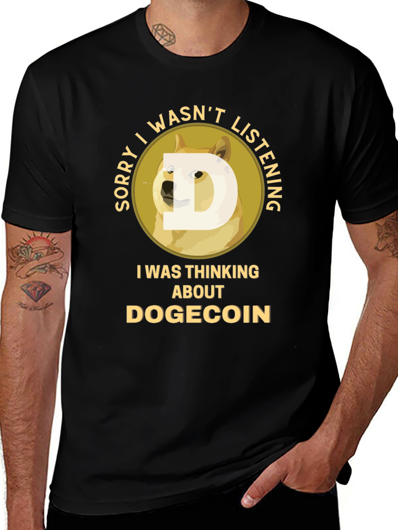Dogecoin T-Shirt - Funny Crypto Tee