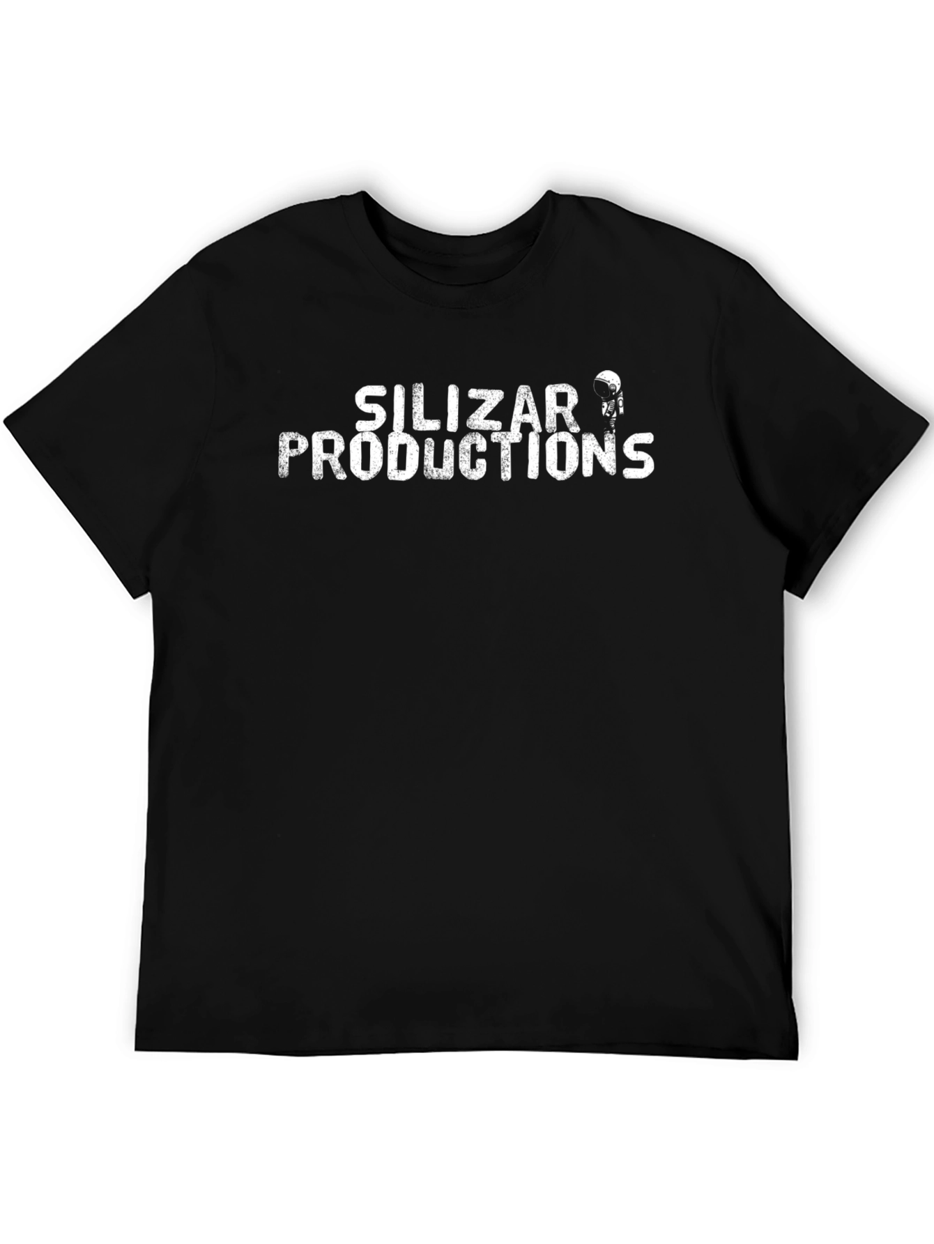 Silizar Productions Black Graphic T-Shirt