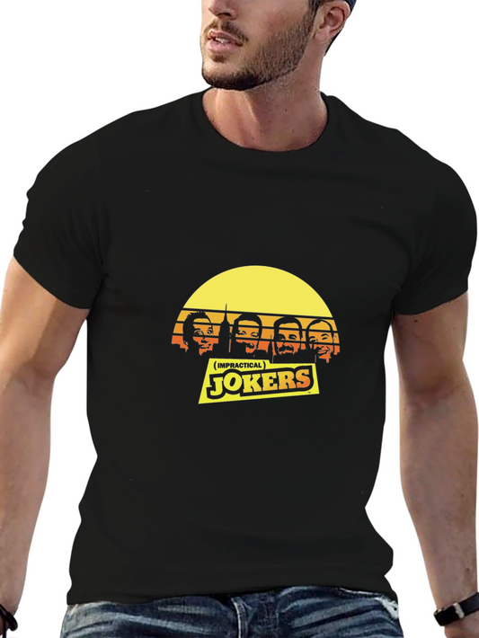 Impractical Jokers Sunset T-Shirt - Black