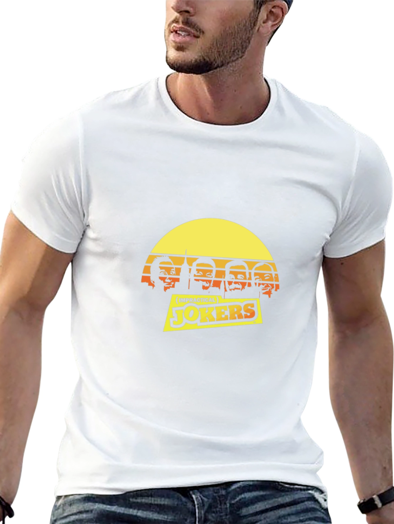 Impractical Jokers Sunset T-Shirt - Black