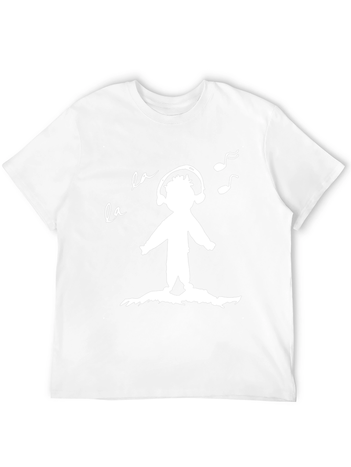 Music Lovers Tee: Black Graphic Print T-Shirt