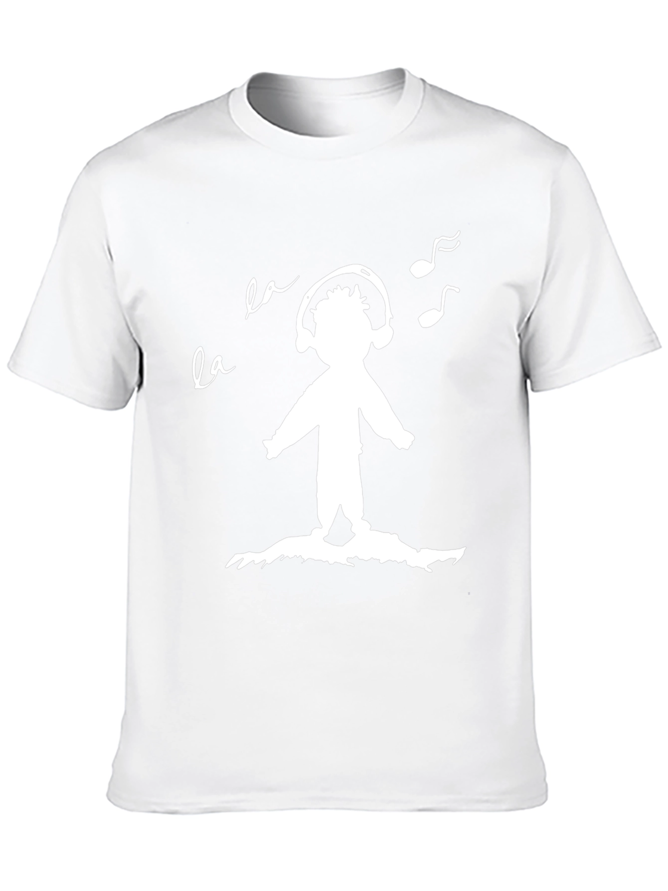 Music Lovers Tee: Black Graphic Print T-Shirt