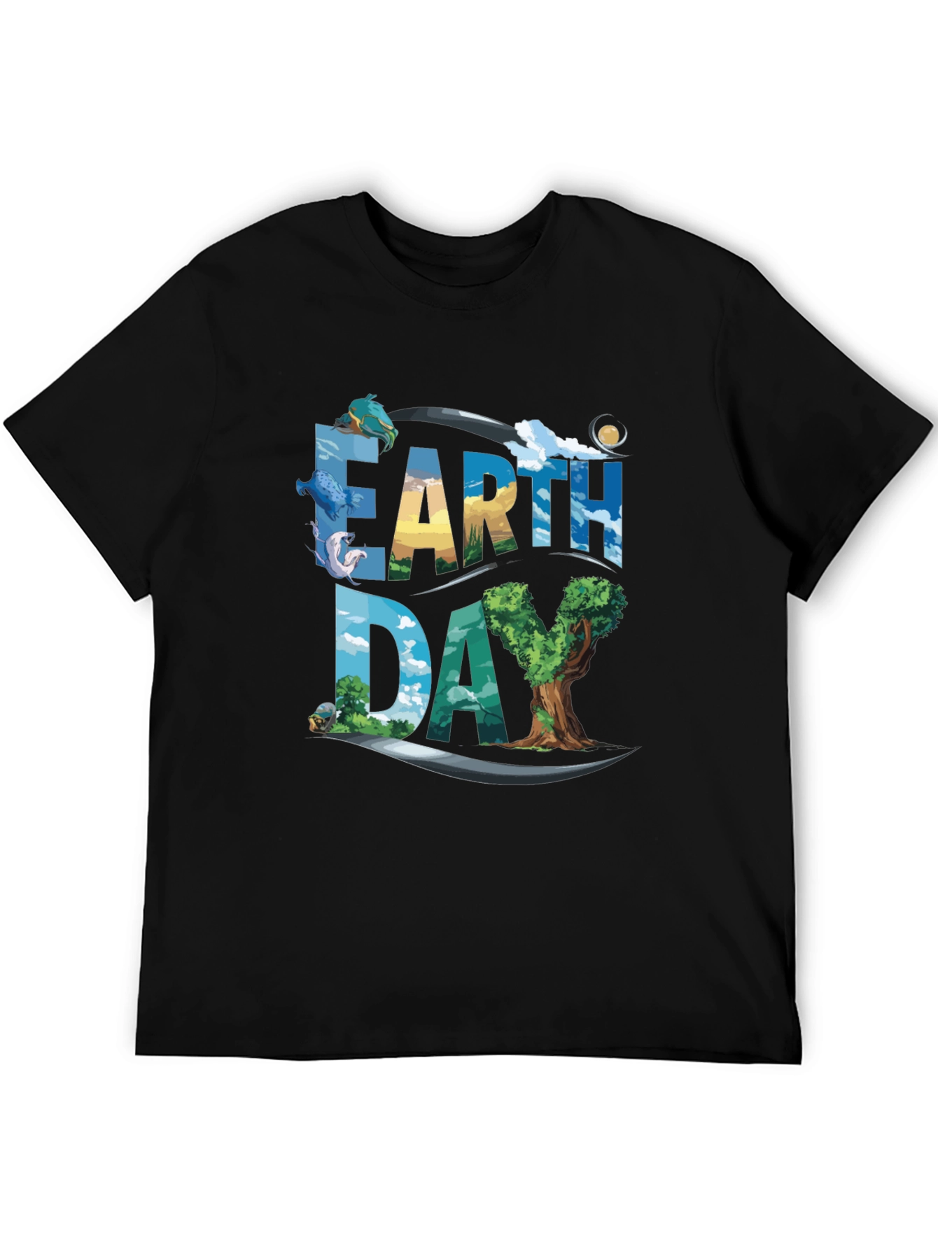 Earth Day Graphic T-Shirt