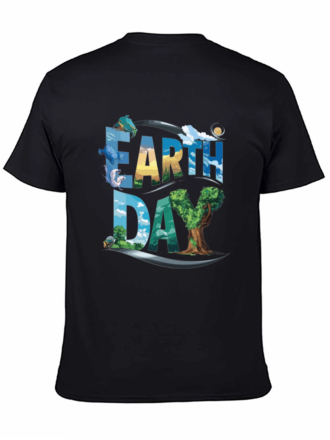 Earth Day Graphic T-Shirt