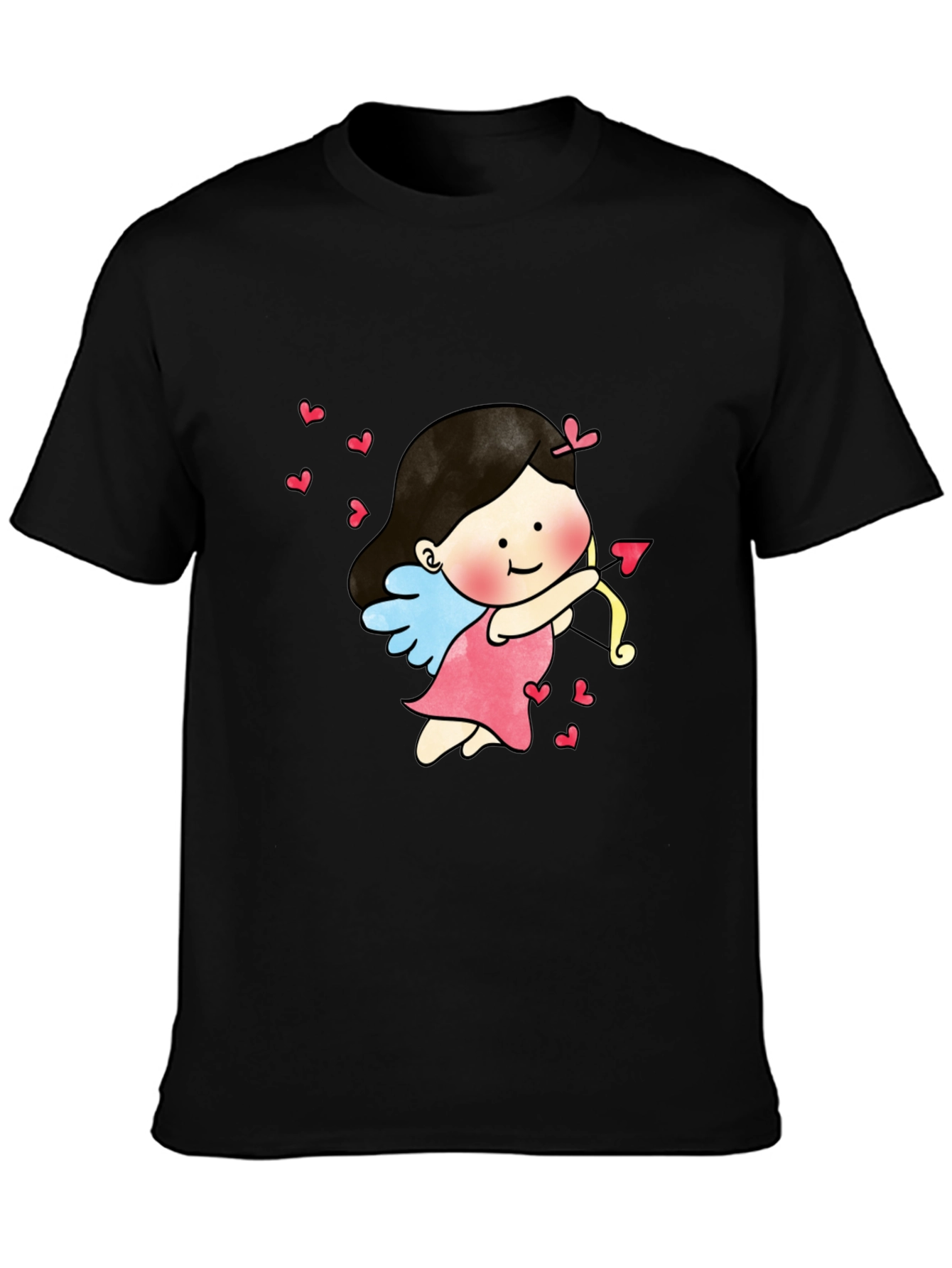 Cupid Graphic Tee - Love Arrow Valentines Day