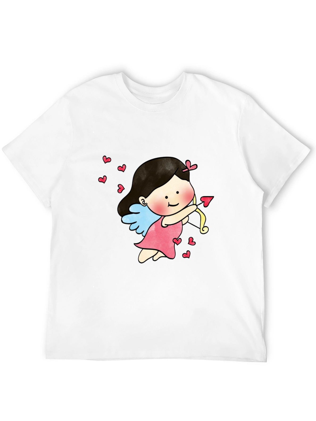 Cupid Graphic Tee - Love Arrow Valentines Day