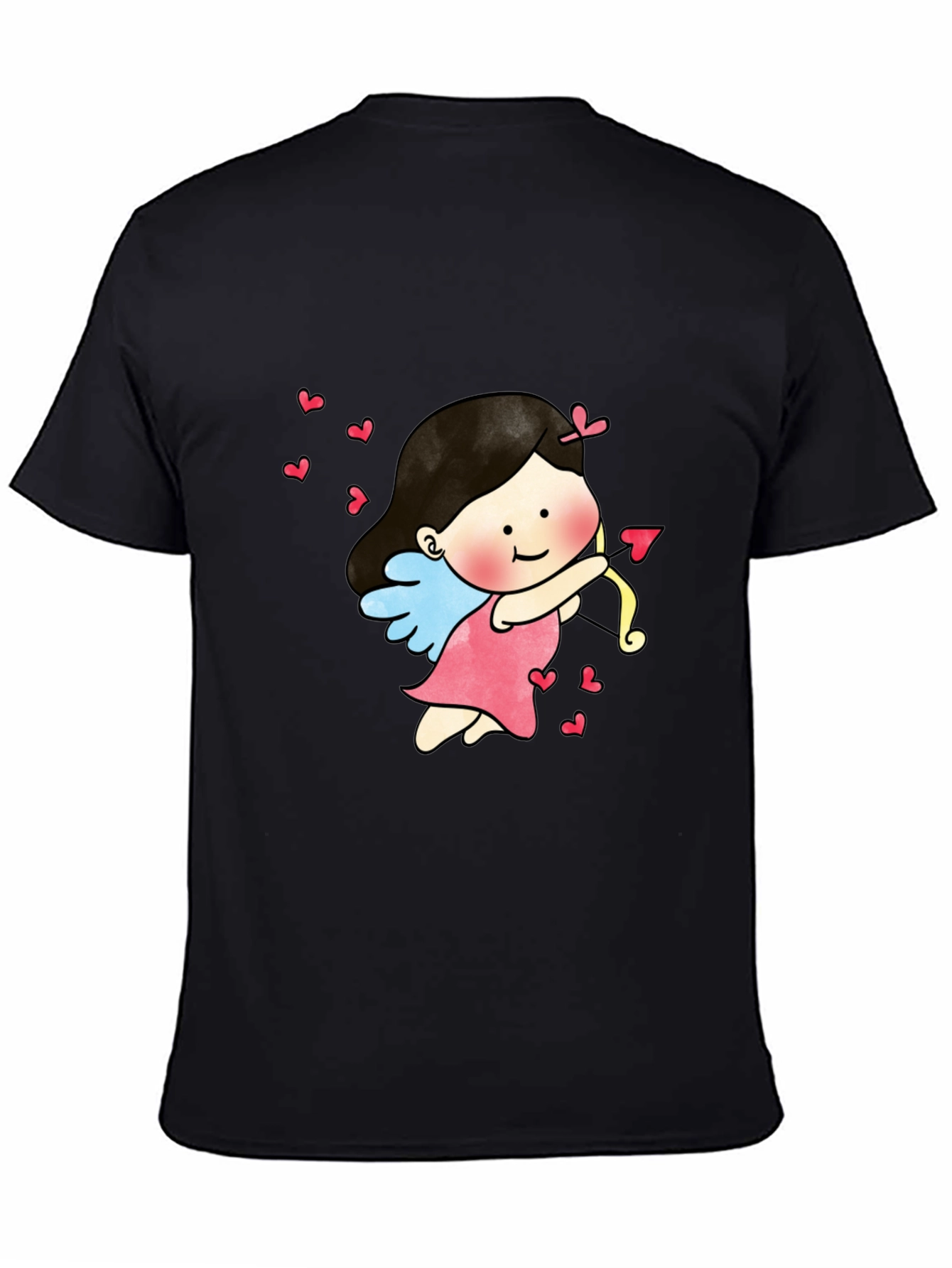 Cupid Graphic Tee - Love Arrow Valentines Day