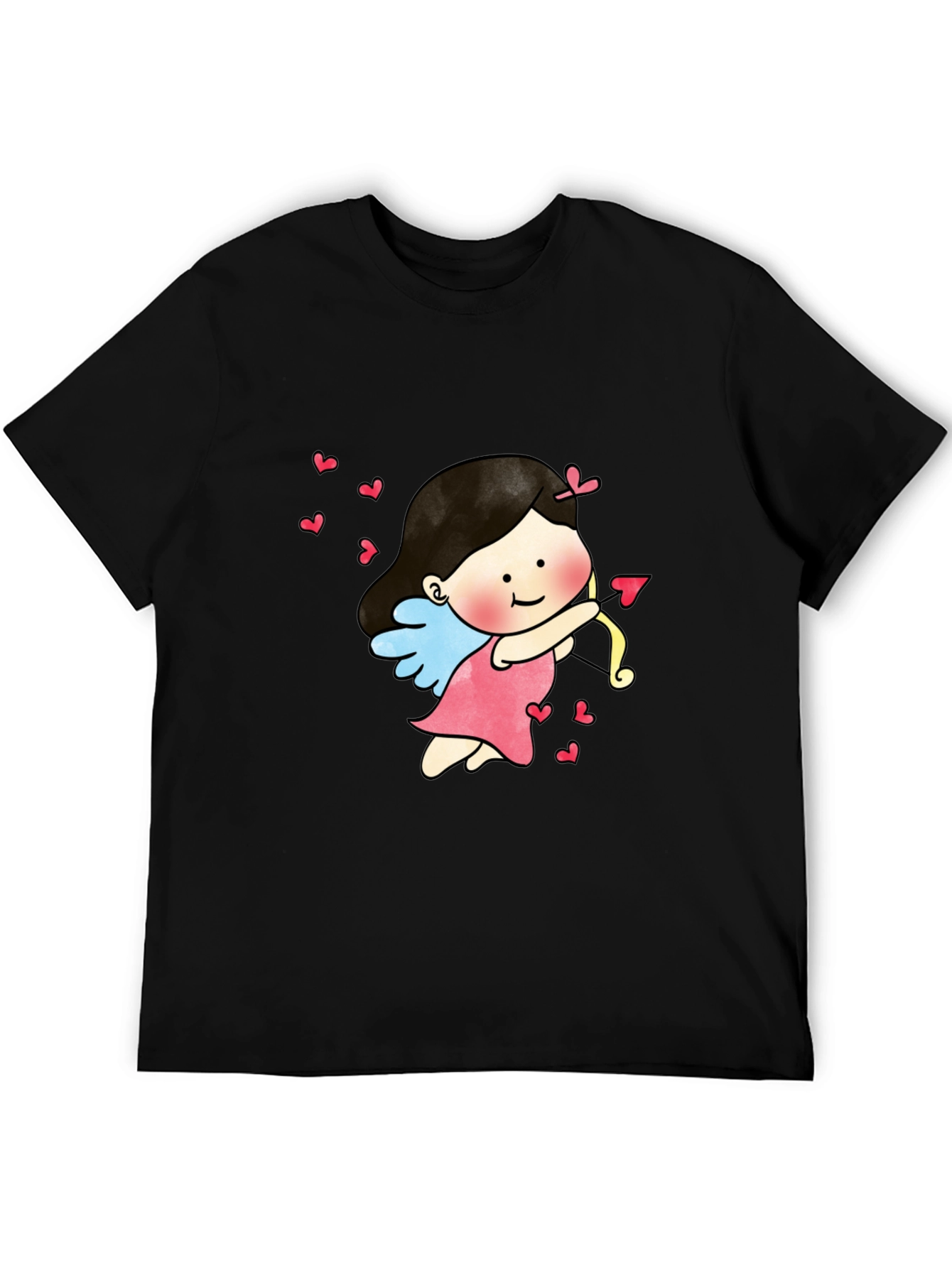 Cupid Graphic Tee - Love Arrow Valentines Day