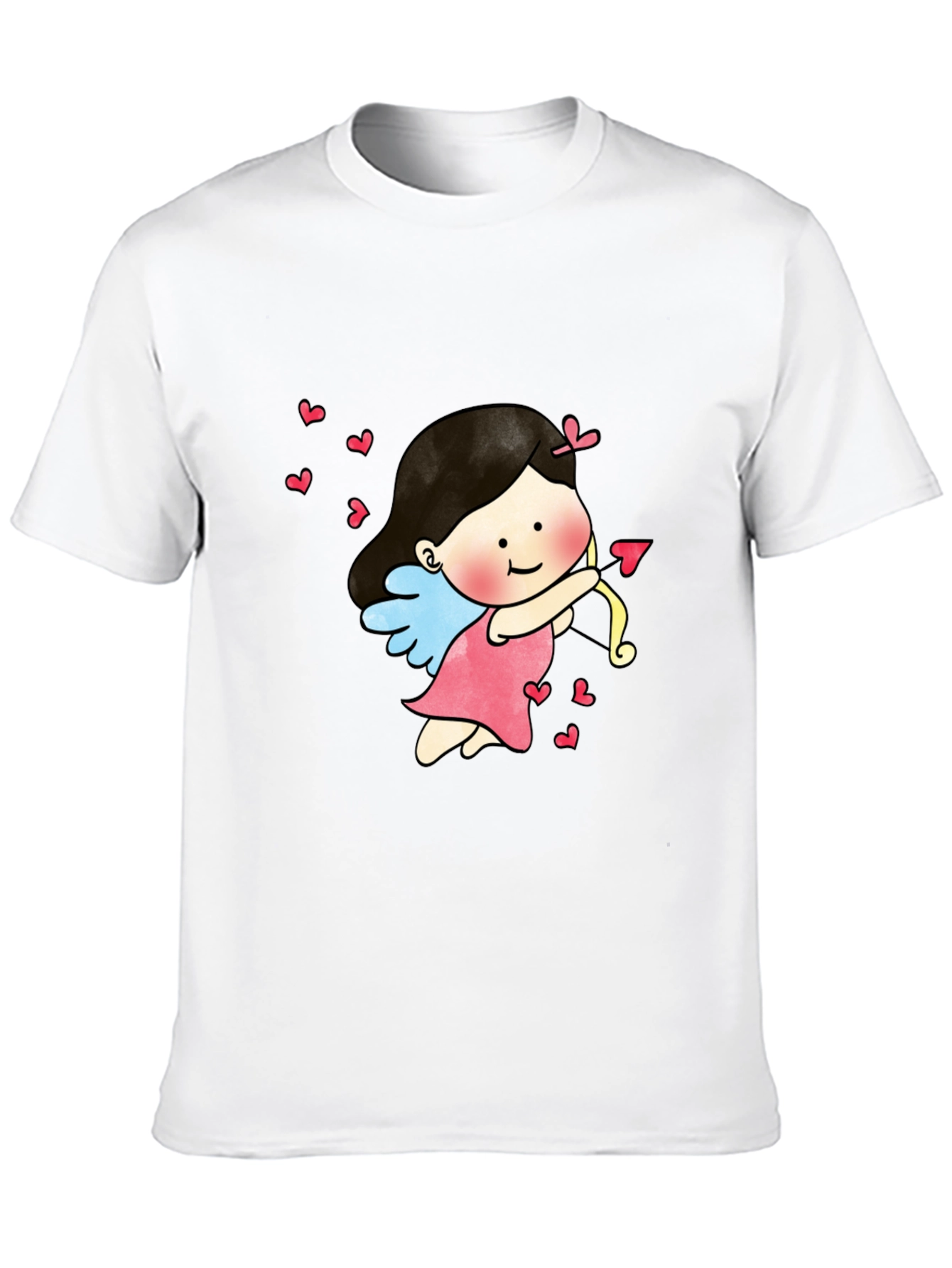 Cupid Graphic Tee - Love Arrow Valentines Day