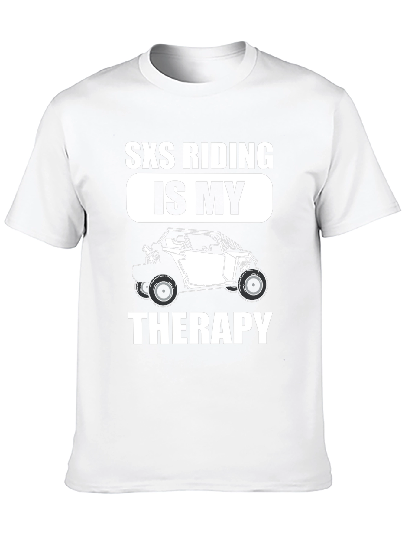 SXS Riding is My Therapy Graphic T-Shirt