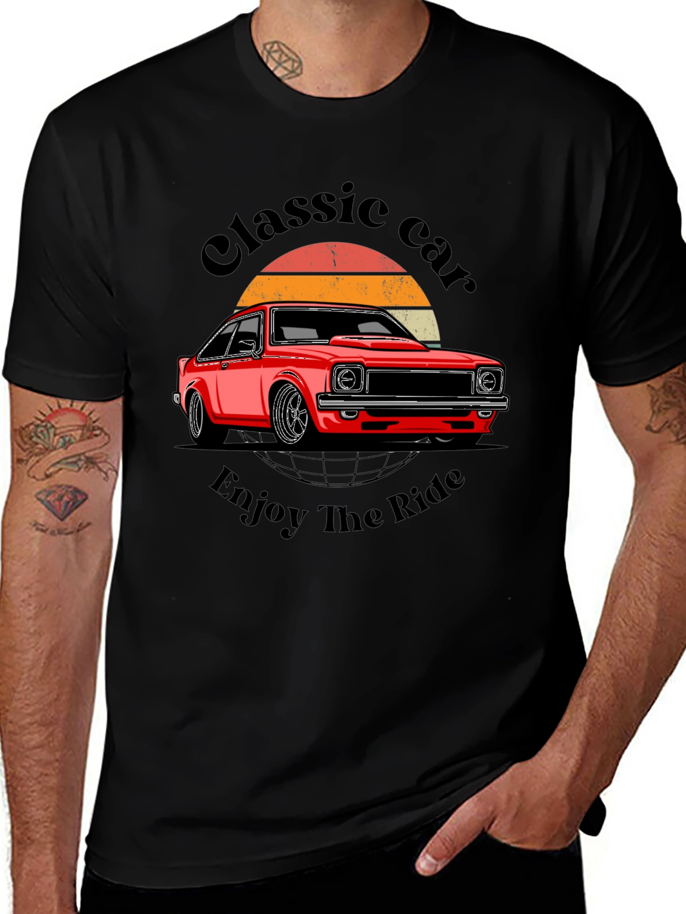 Classic Car Graphic T-Shirt