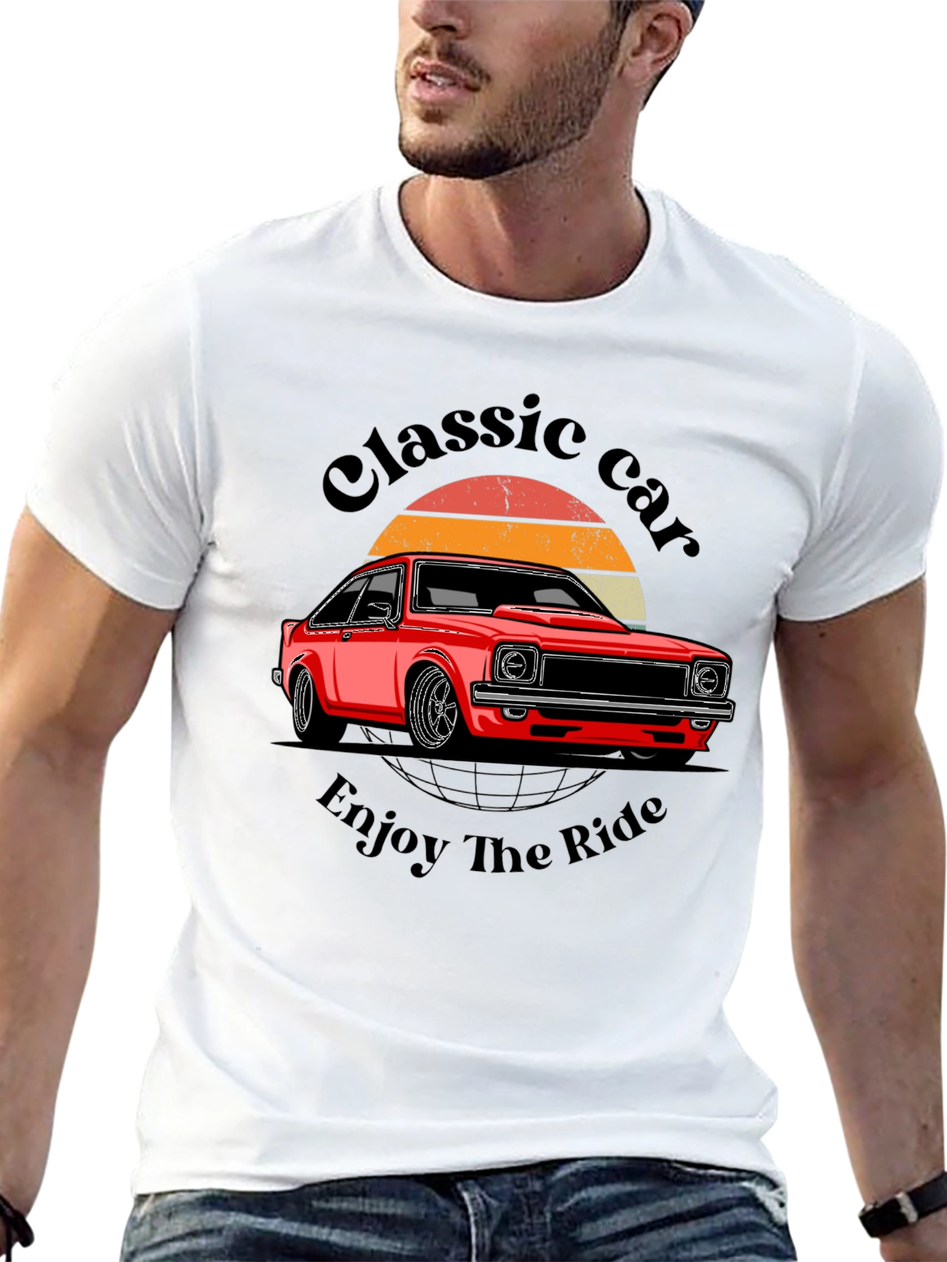 Classic Car Graphic T-Shirt