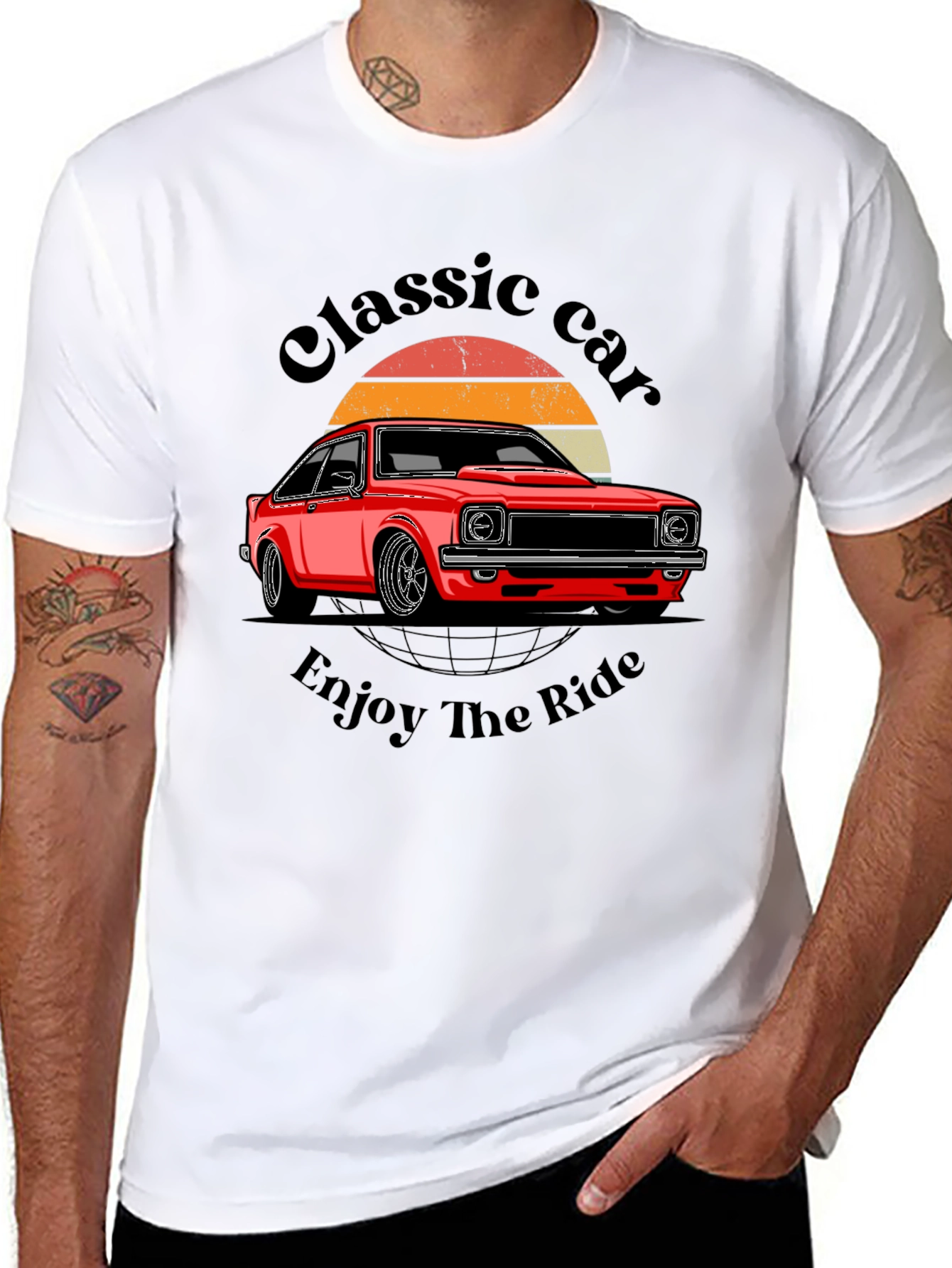 Classic Car Graphic T-Shirt