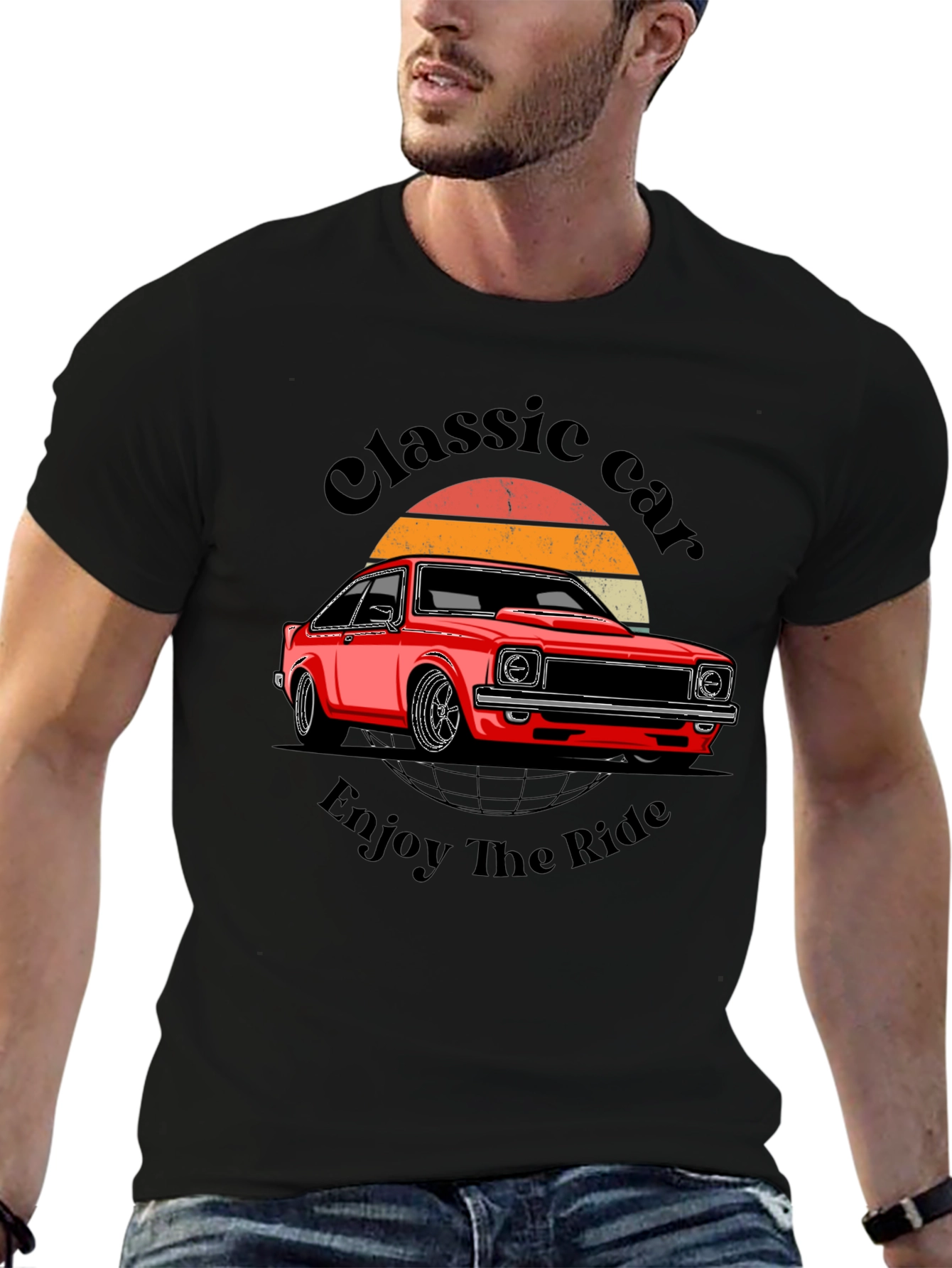 Classic Car Graphic T-Shirt