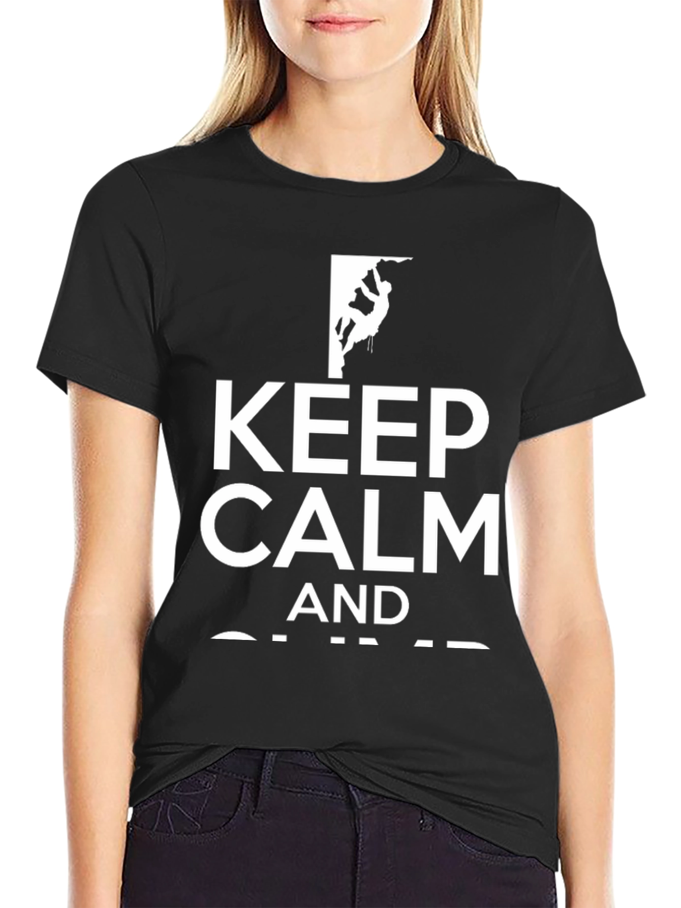Keep Calm and Climb - Graphic Tee