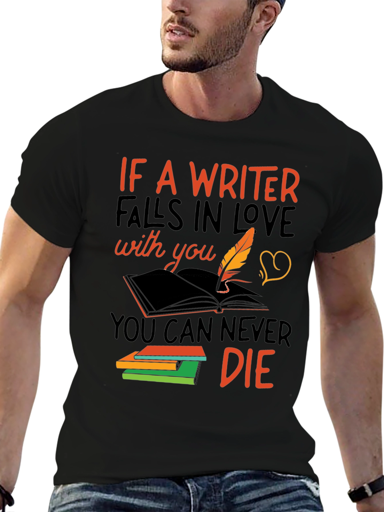 Writer Love Never Die T-Shirt
