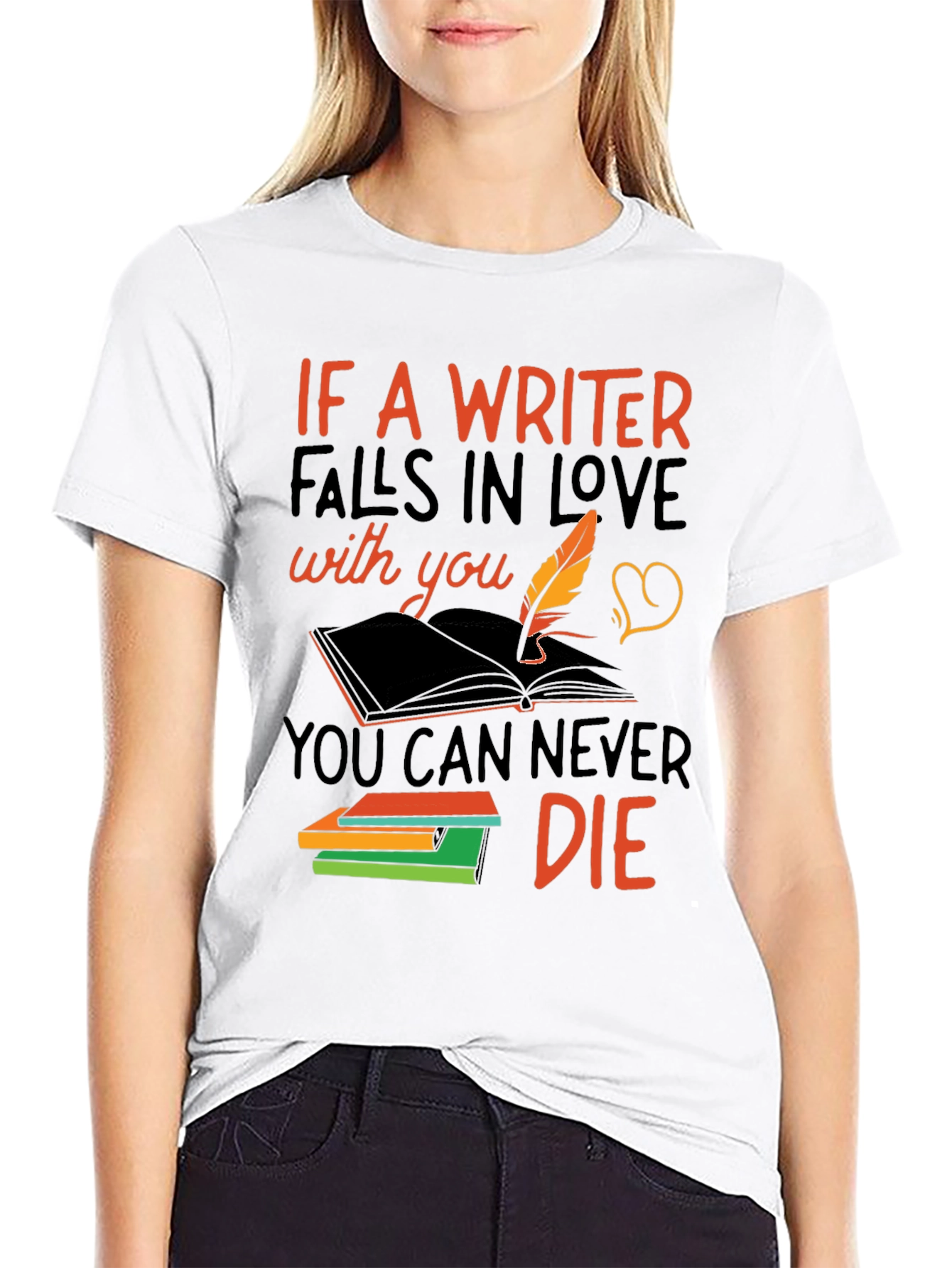 Writer Love Never Die T-Shirt