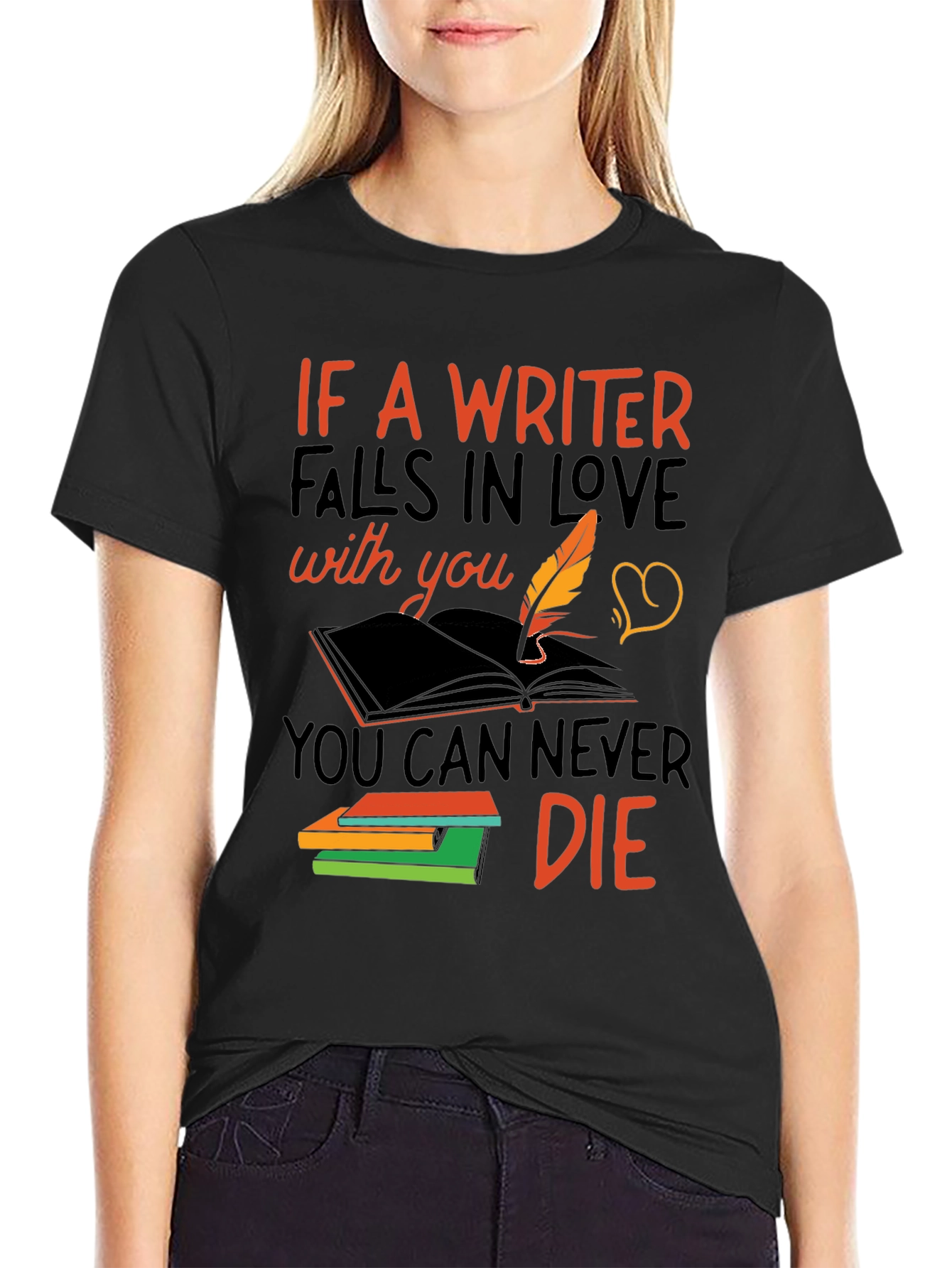 Writer Love Never Die T-Shirt