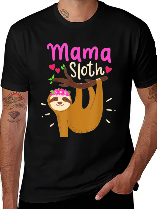 Mama Sloth T-Shirt - Cute Mothers Day Gift