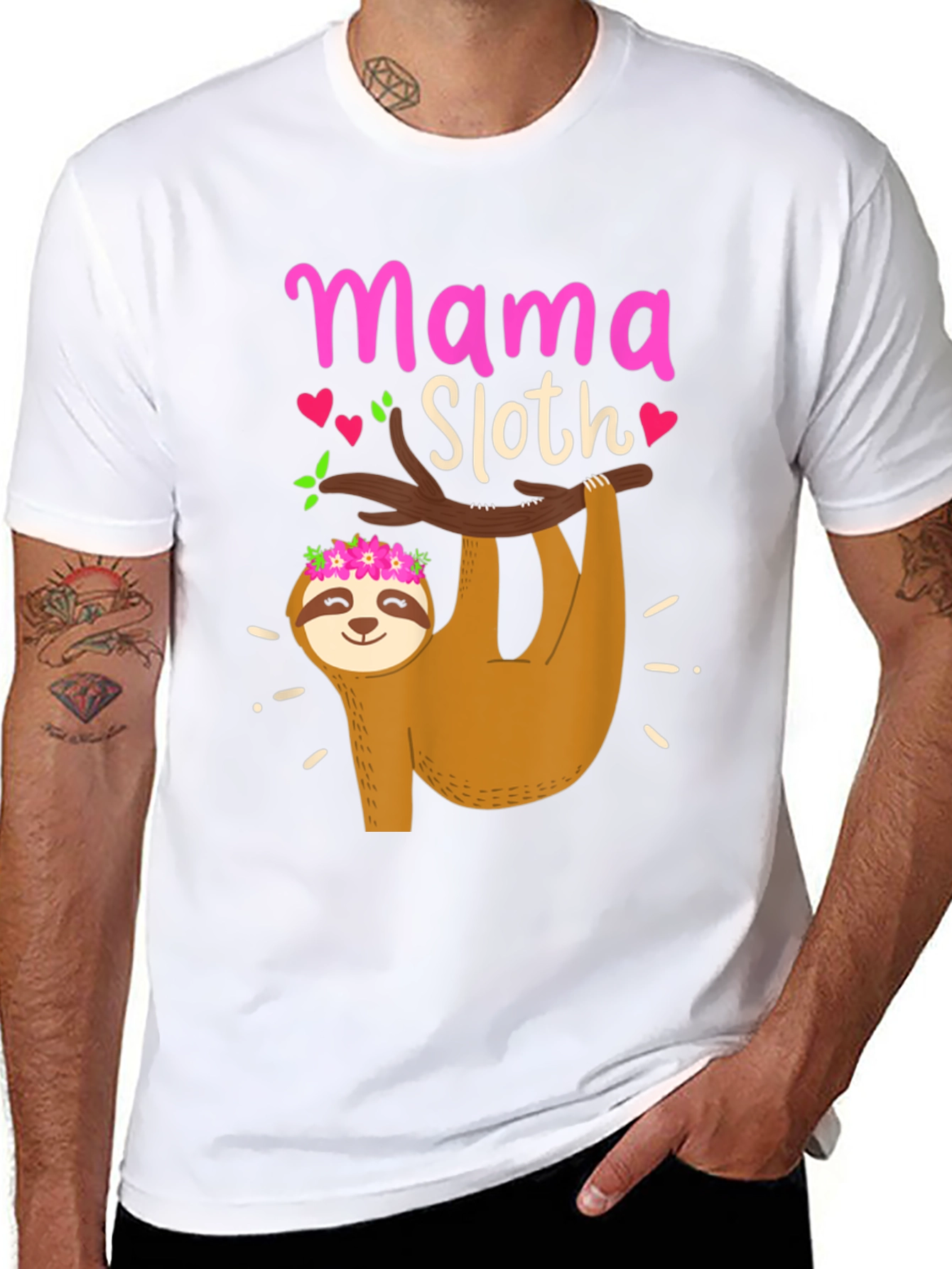 Mama Sloth T-Shirt - Cute Mothers Day Gift