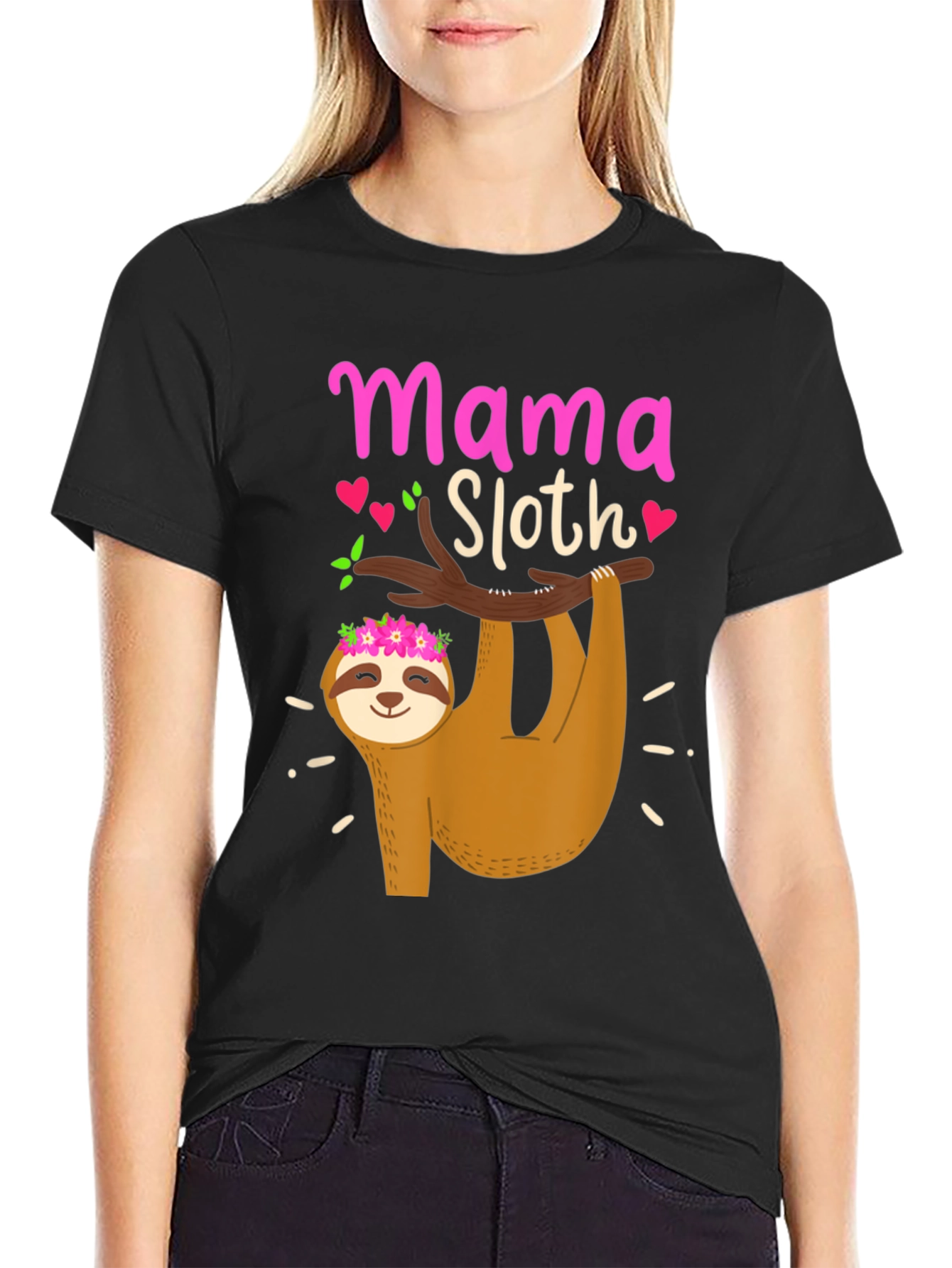 Mama Sloth T-Shirt - Cute Mothers Day Gift
