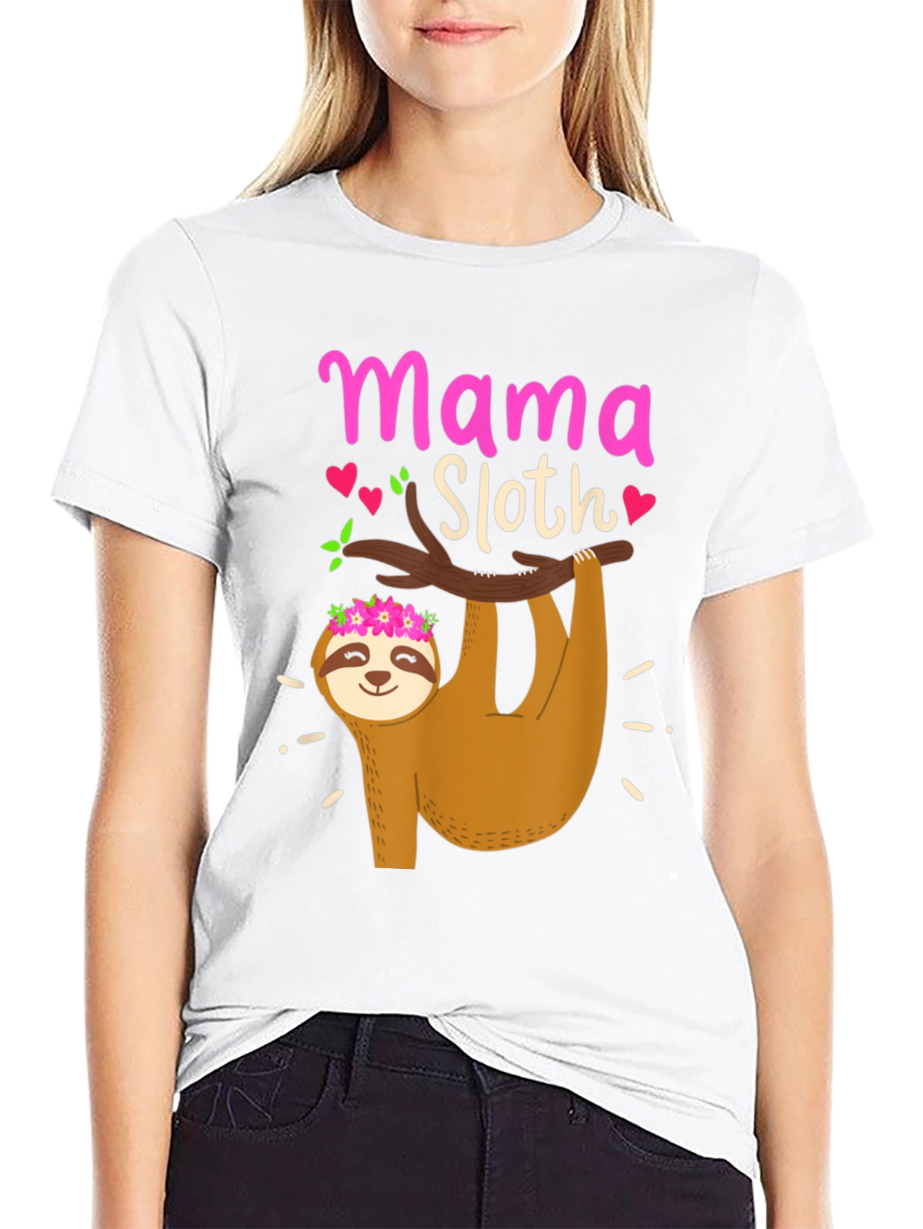 Mama Sloth T-Shirt - Cute Mothers Day Gift