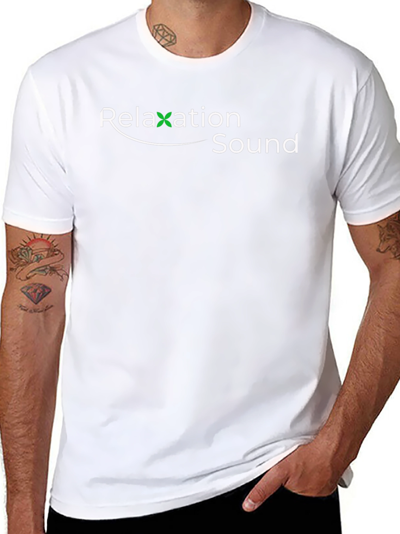 Relaxation Sound Black T-Shirt