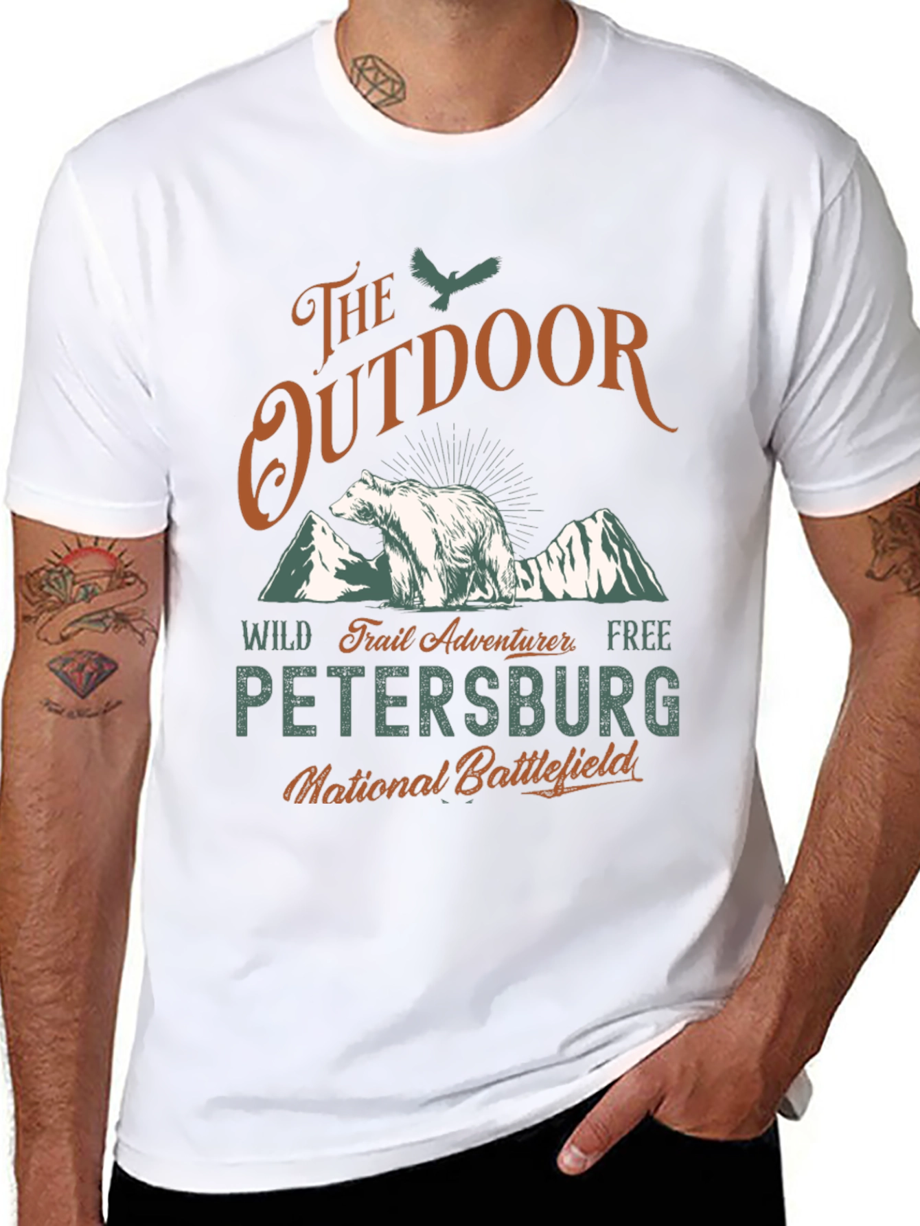 Outdoor Adventure T-Shirt - Petersburg National Battlefield