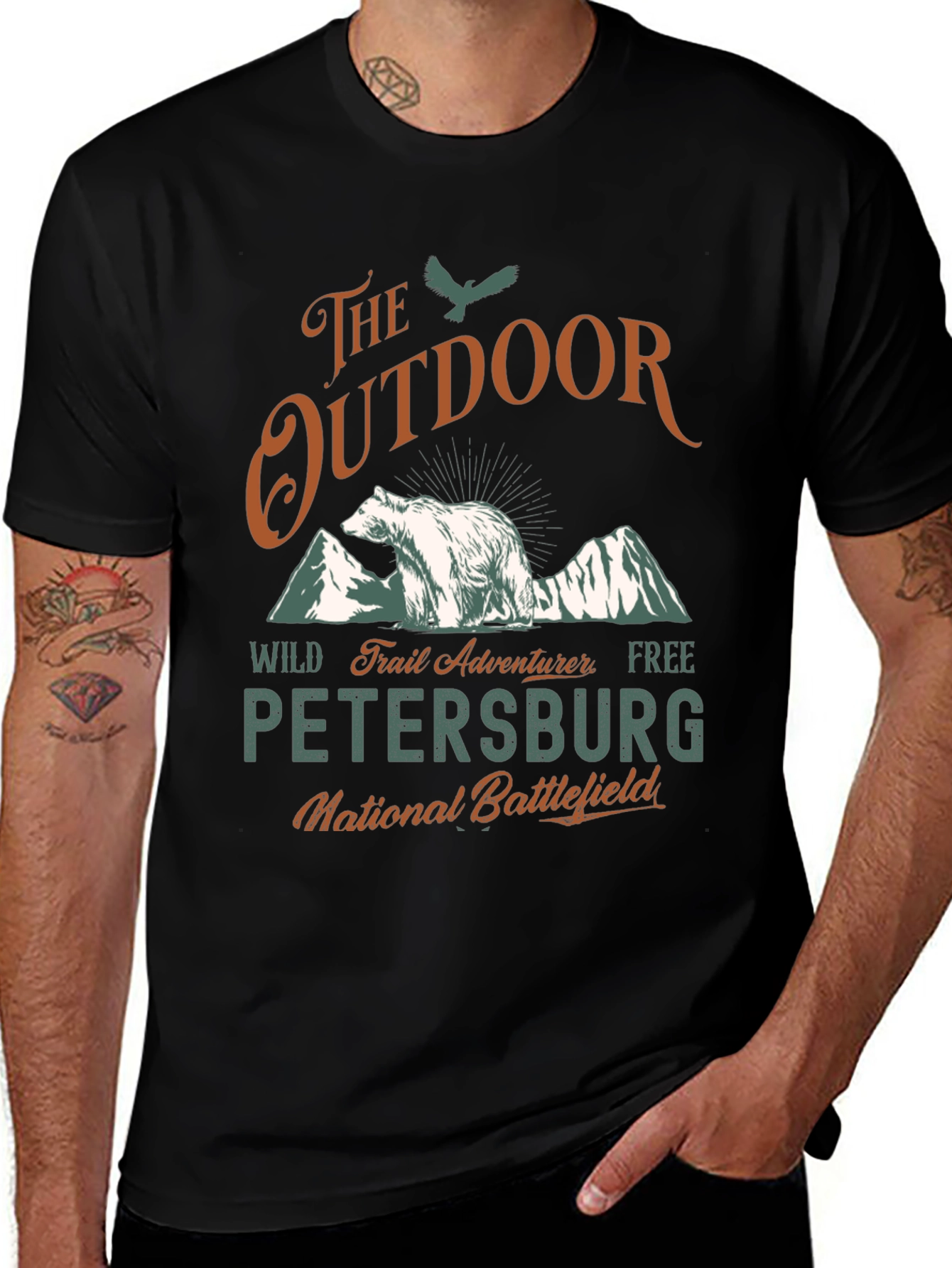 Outdoor Adventure T-Shirt - Petersburg National Battlefield