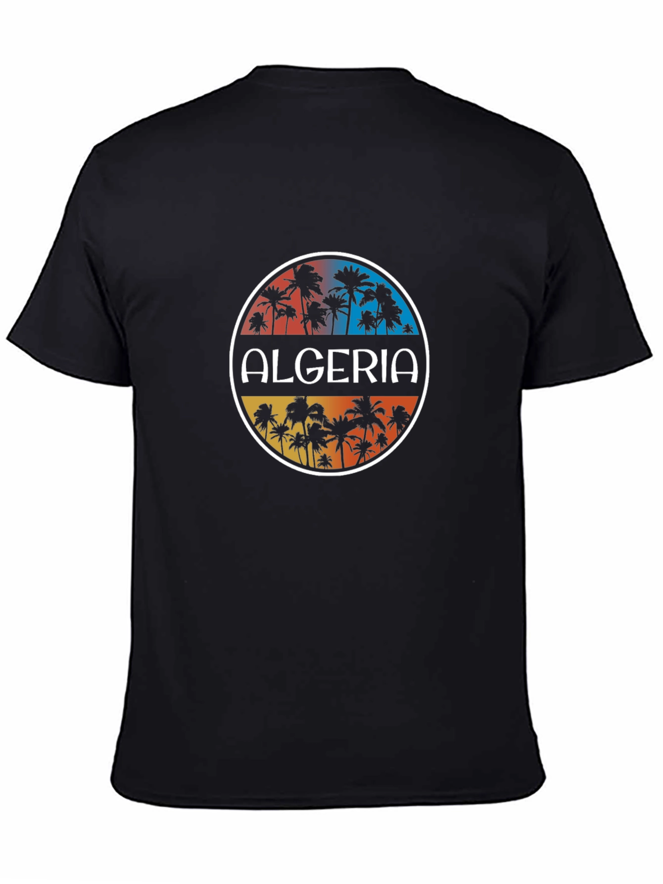 Algeria Palm Tree Graphic T-Shirt