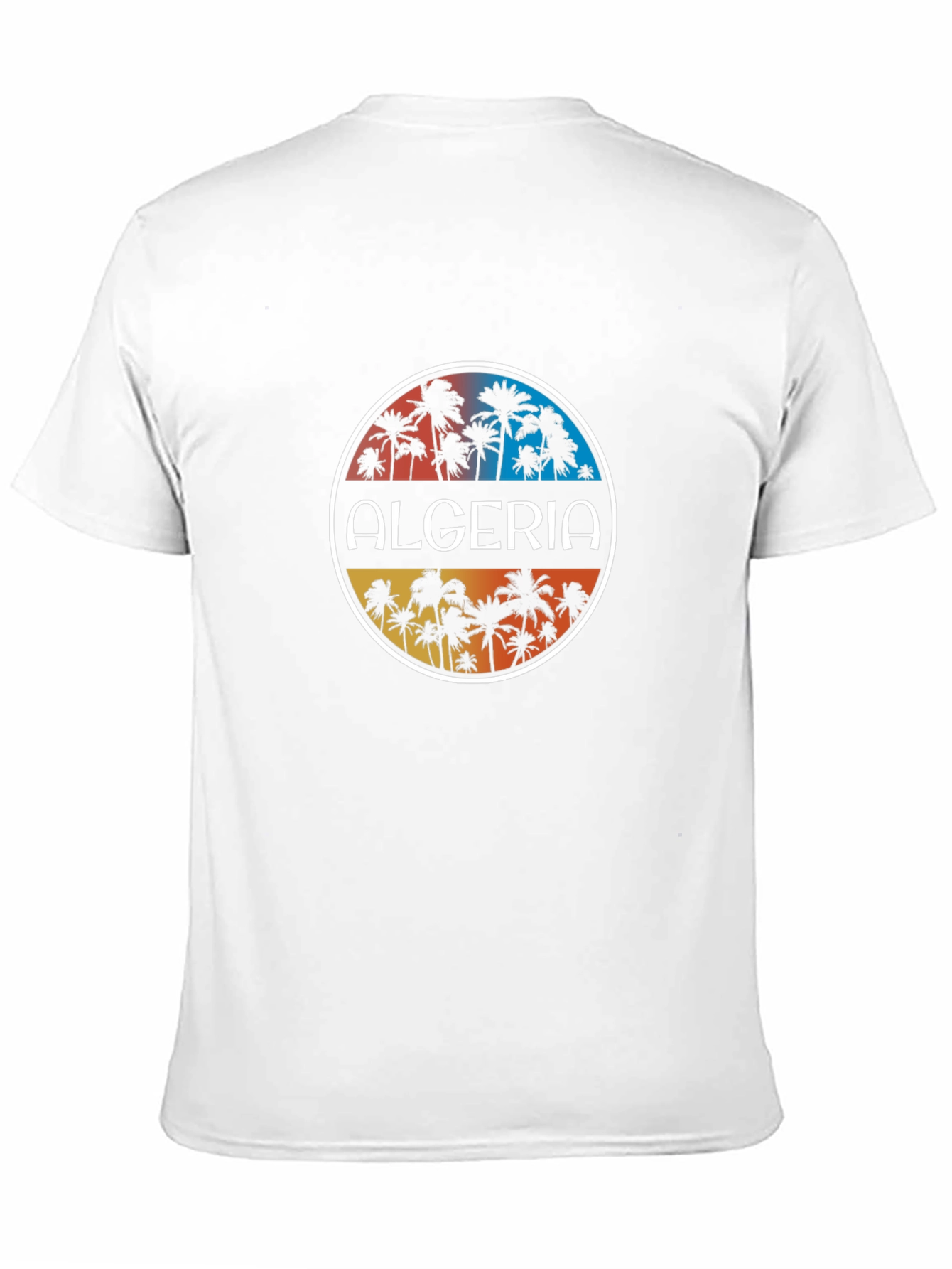 Algeria Palm Tree Graphic T-Shirt