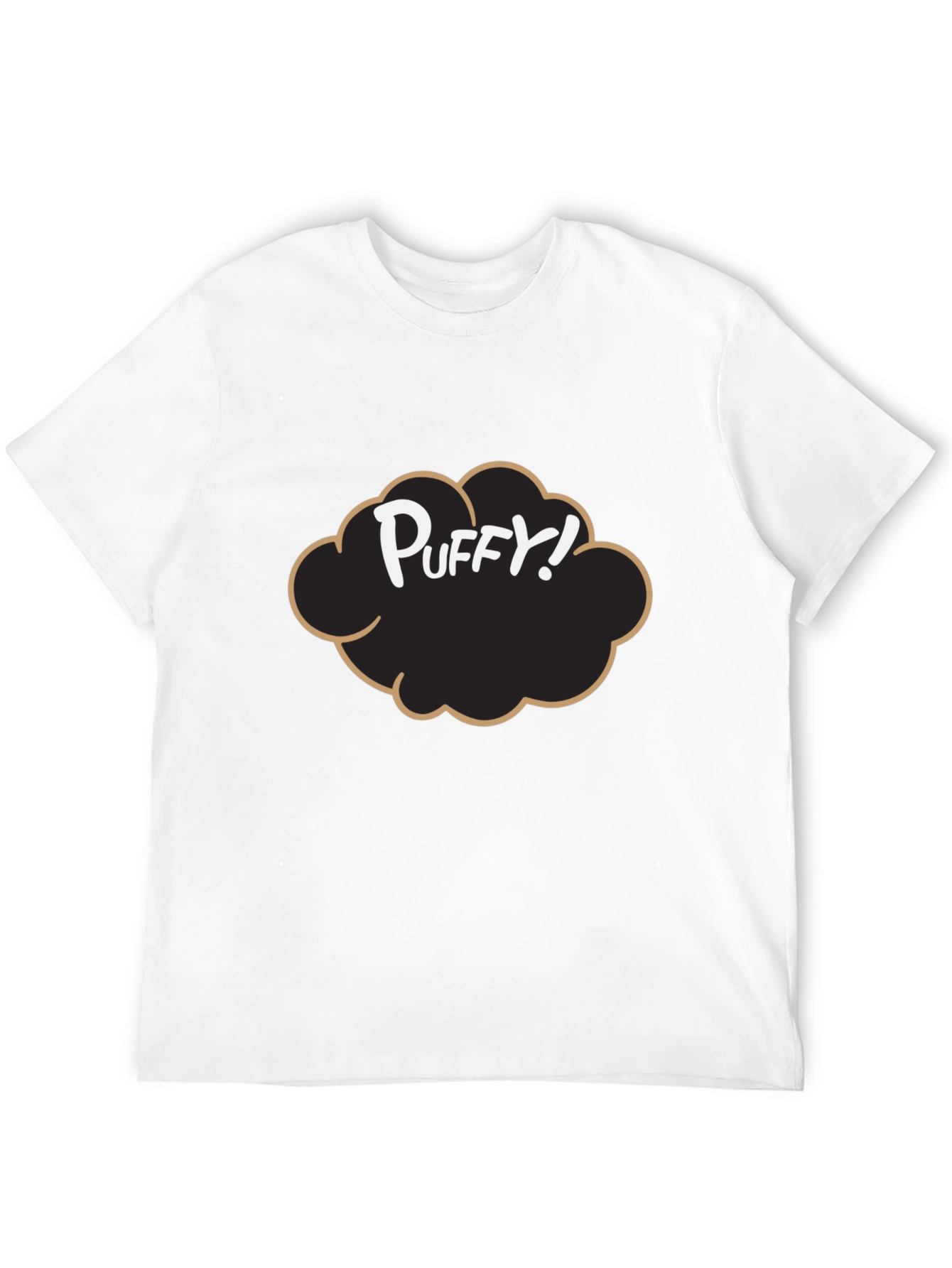 Puffy! Graphic Tee - Black Cotton Blend